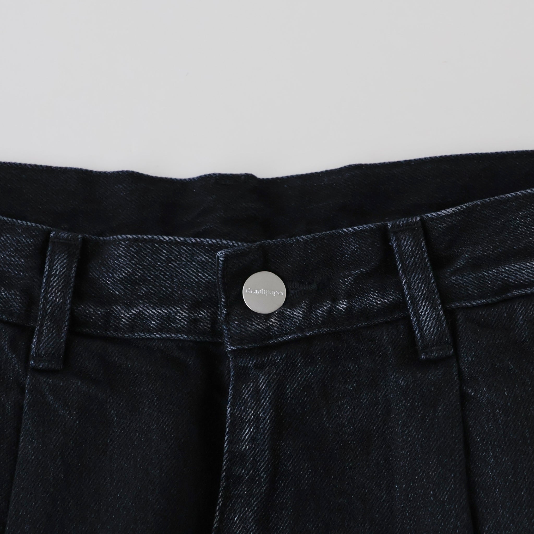 Selvage Denim Two Tuck Tapered Pants - ref. / Web Store
