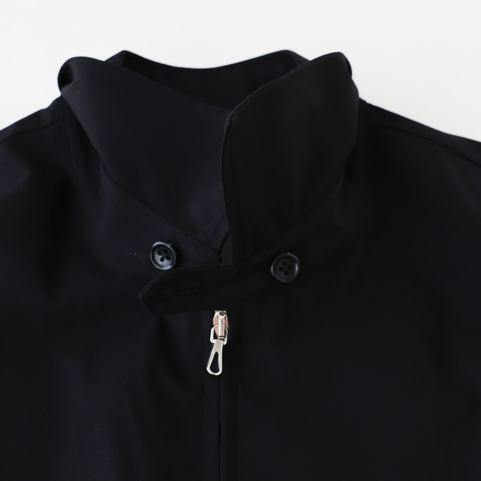 Brushed Cotton Gabardine Swing Top Jacket - ref. / Web Store