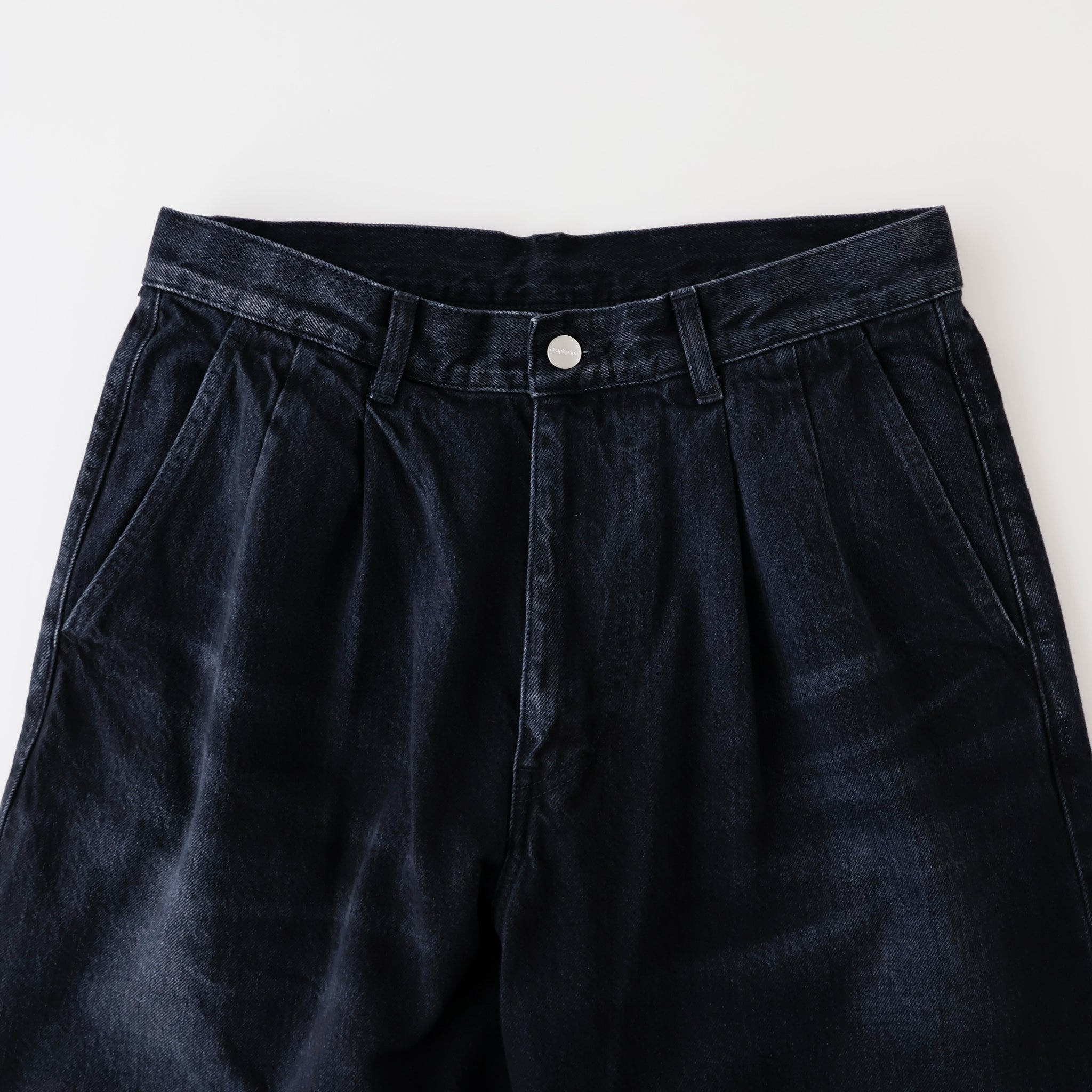 Selvage Denim Two Tuck Pants - ref. / Web Store