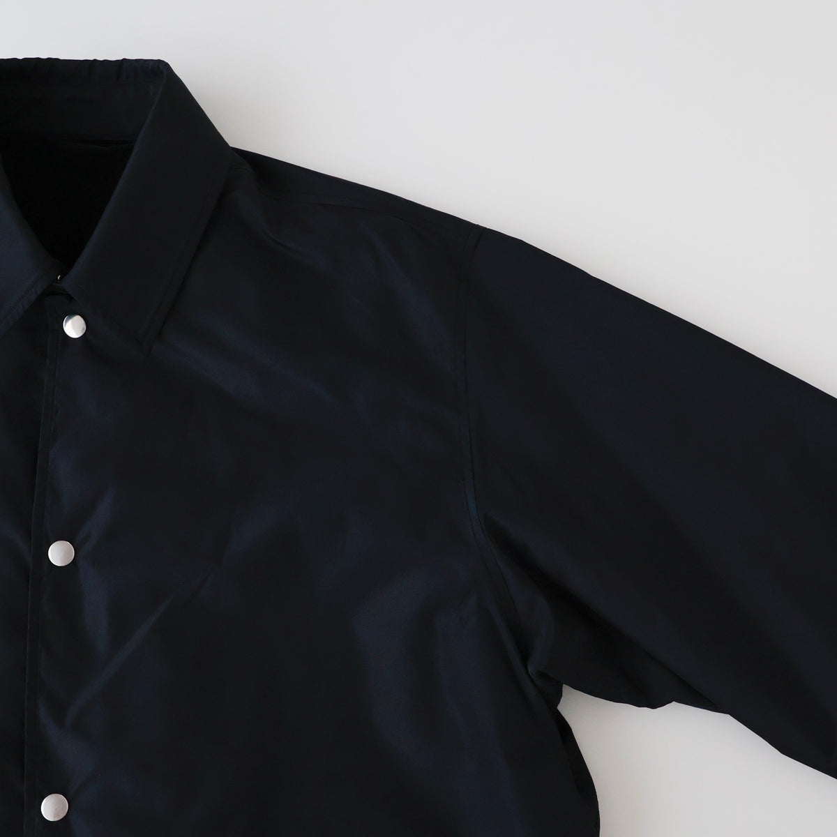 Silk Poly Coach Jacket