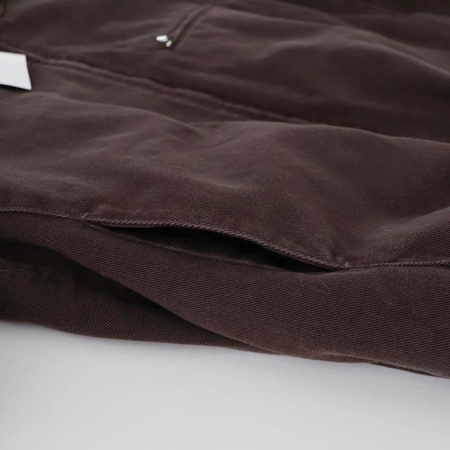 Caviar Oversized Blouson in Brushed Cotton