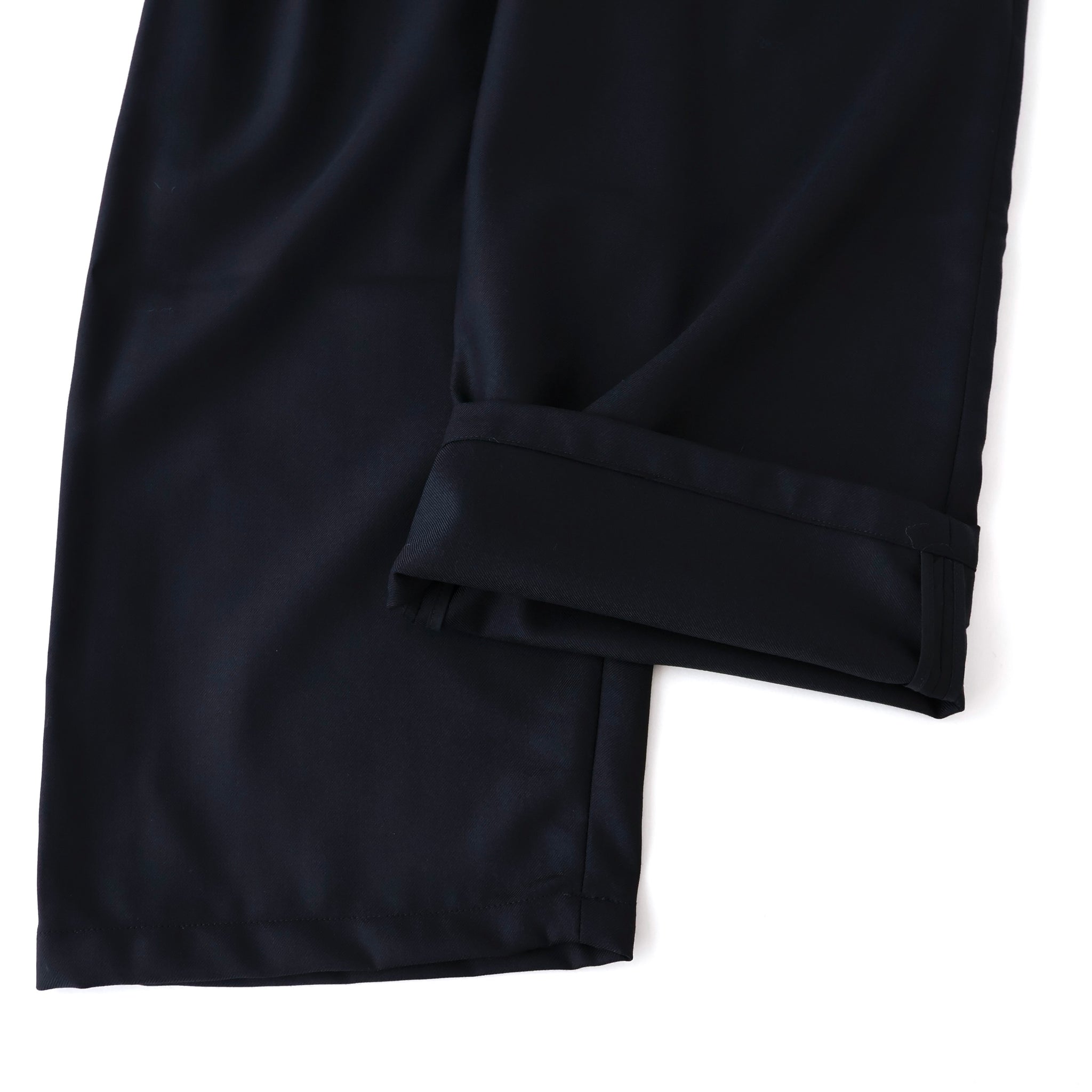 Ren Belted Tuck Trousers in Wool