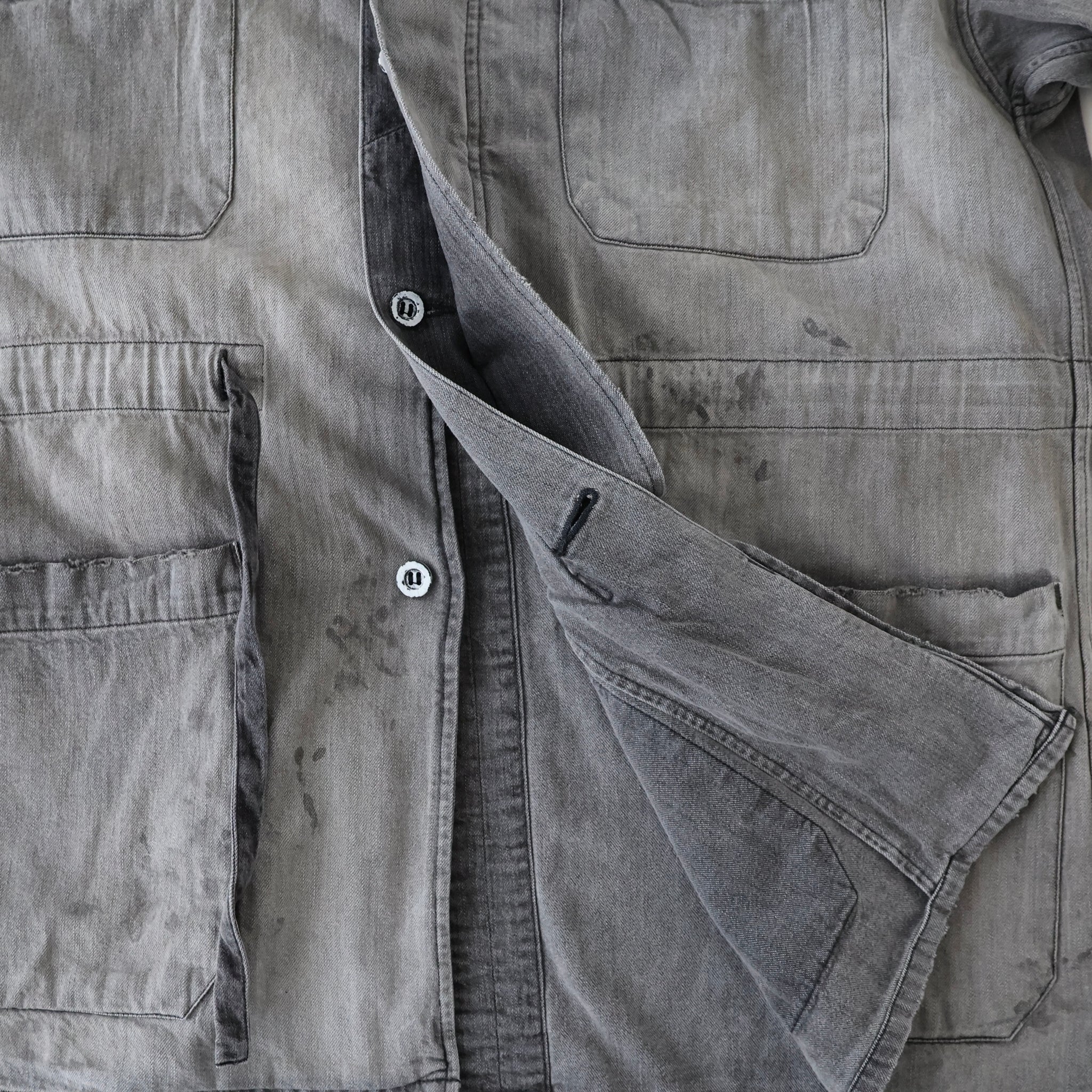 AGING DENIM SHIRT JACKET