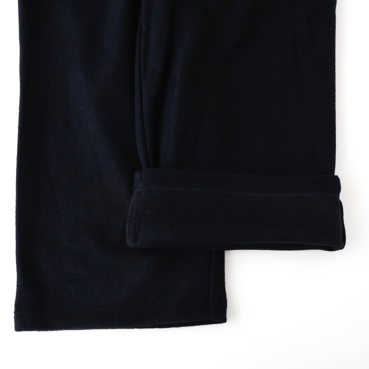 WOOL CUT WIDE TUCK SLACKS