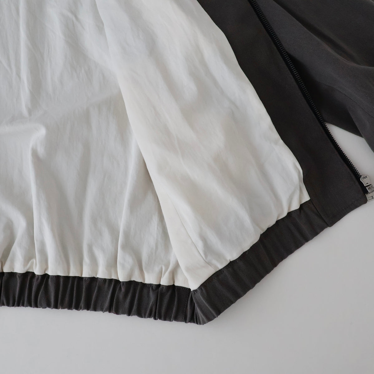 Kira Drape Blouson in Vintage Cotton