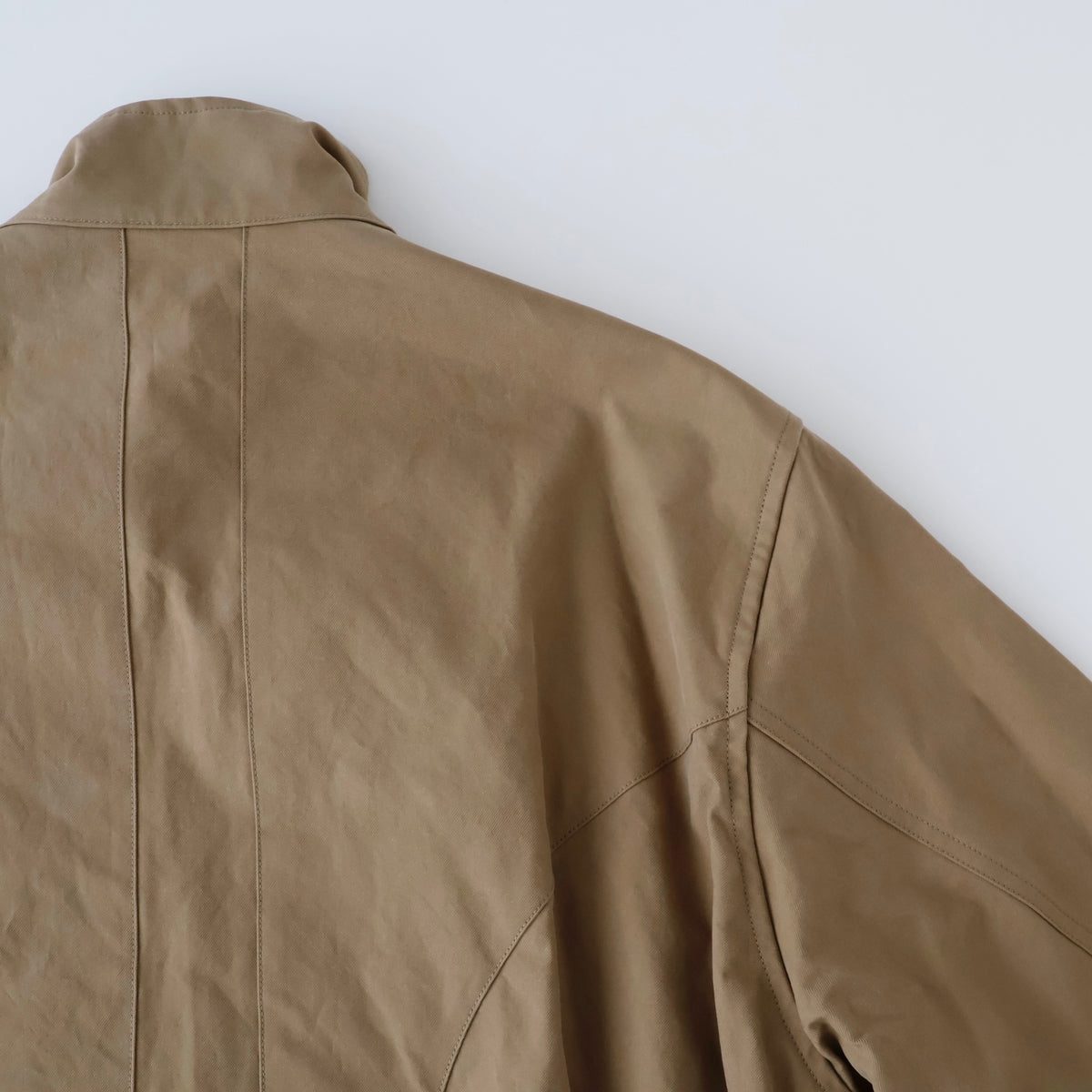 Grover Zip Blouson In Cotton Twill
