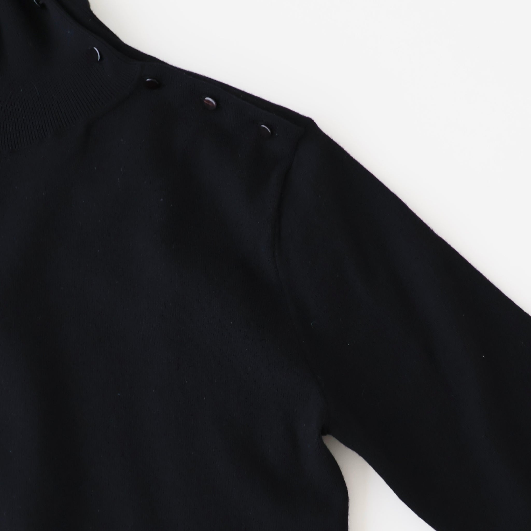 ショルダーボタン ハイネックニット(women's)