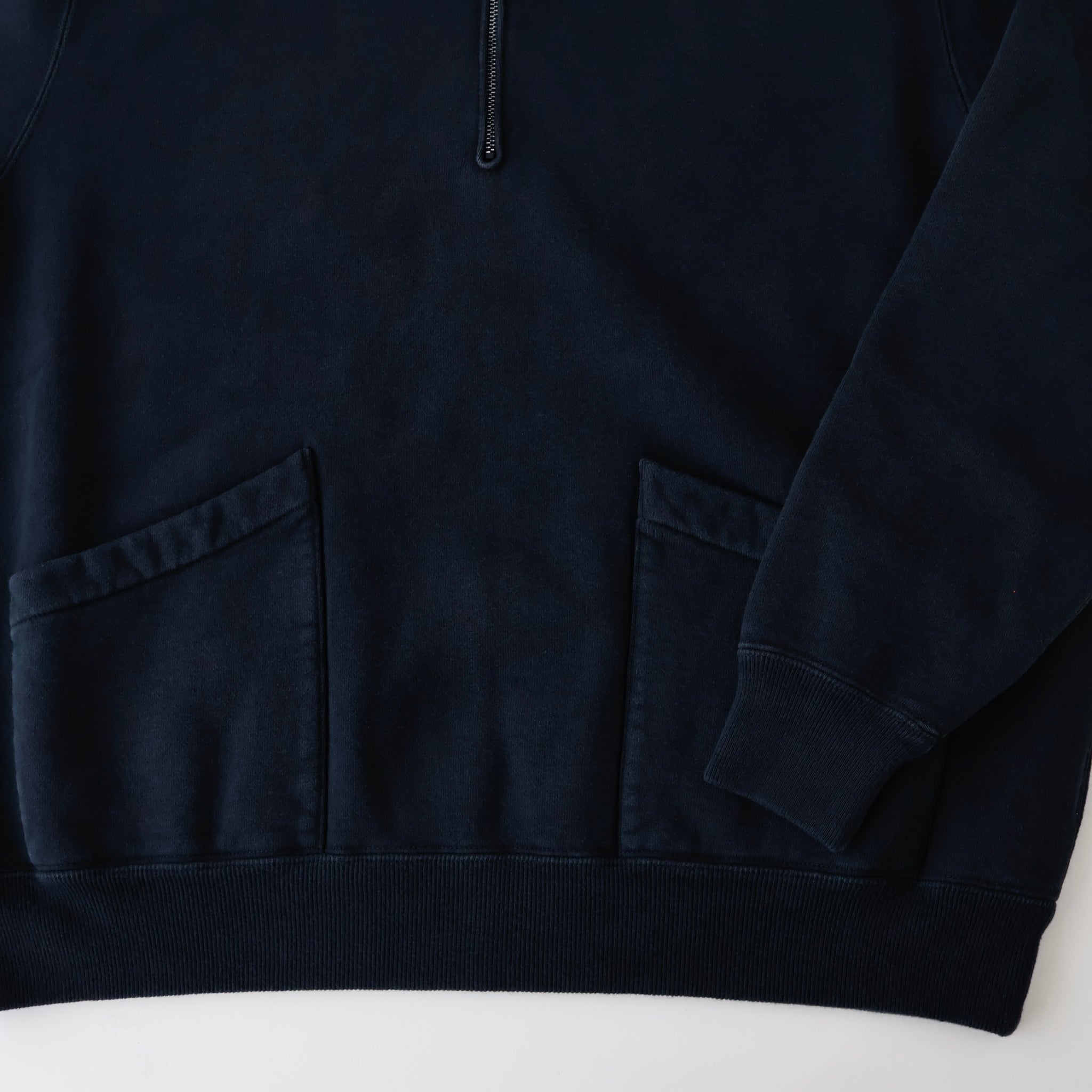 Vintage Sailor Hood Half Zip Sweatshirt - ref. / Web Store