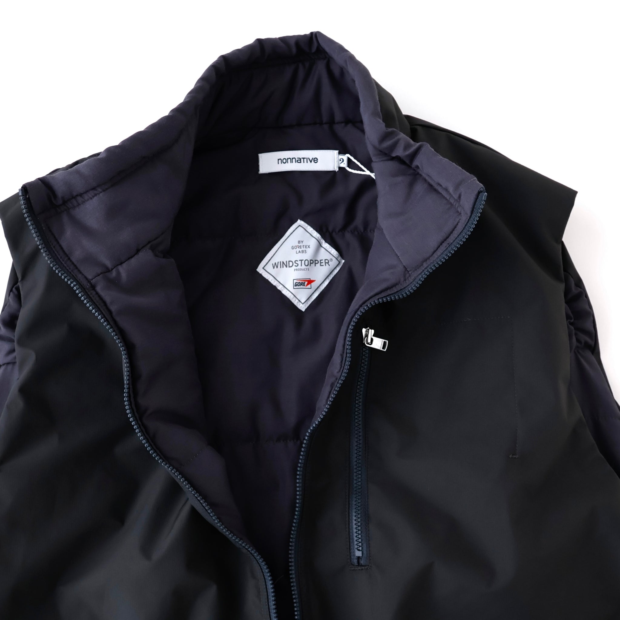 HIKER PULLOVER PUFF VEST POLYESTER MINI RIPSTOP WINDSTOPPER® 3L