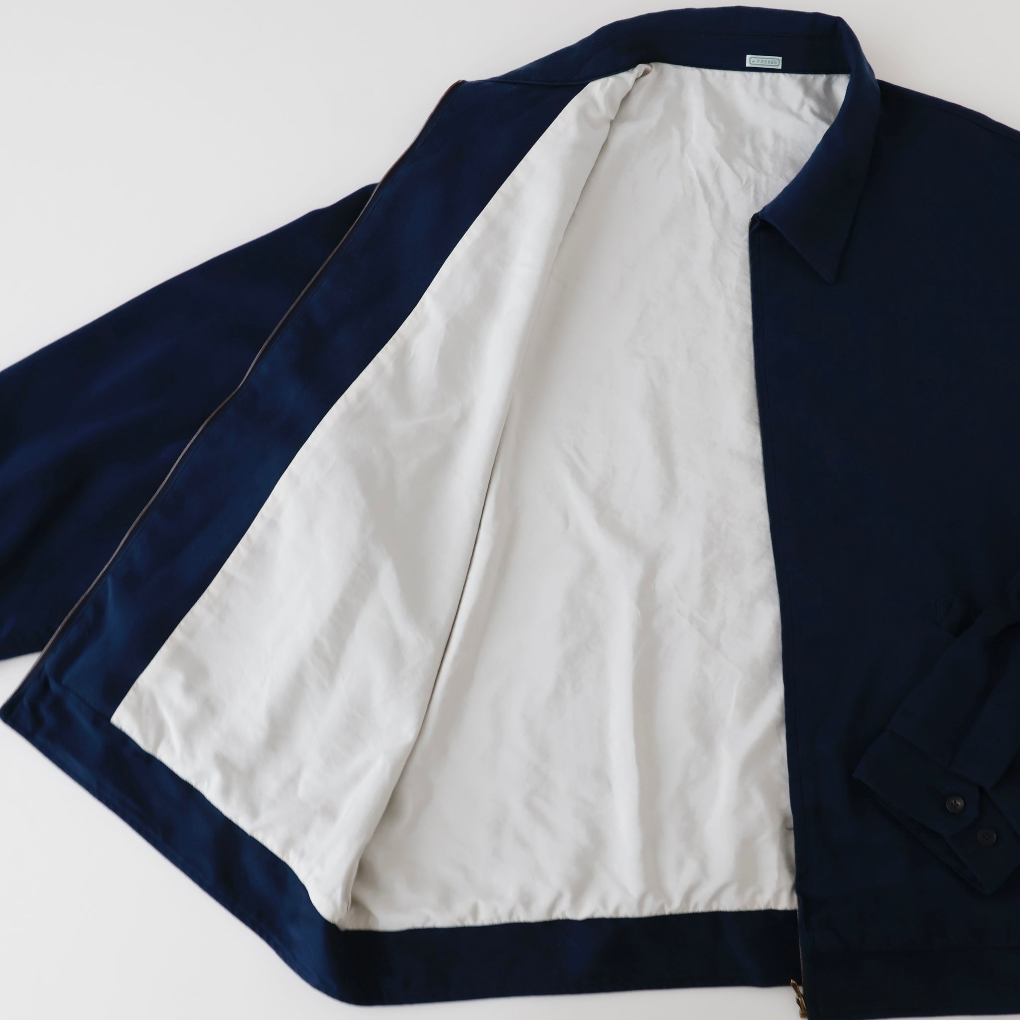 Washed Silk Rayon Gabardine Jacket