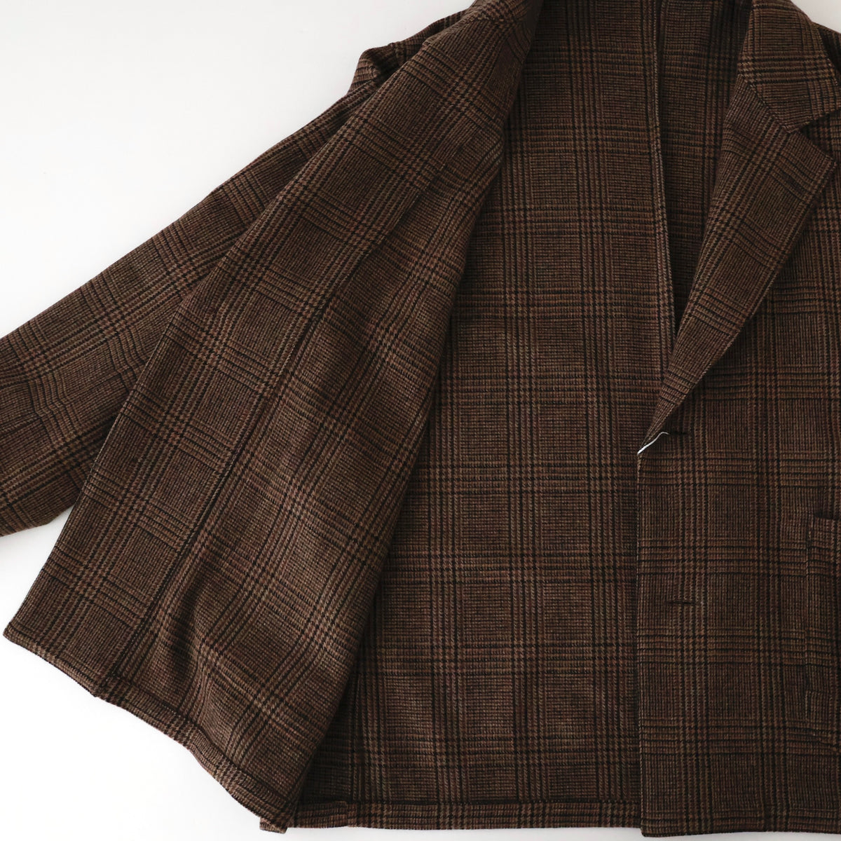 COVERALL JACKET - GLEN CHECK