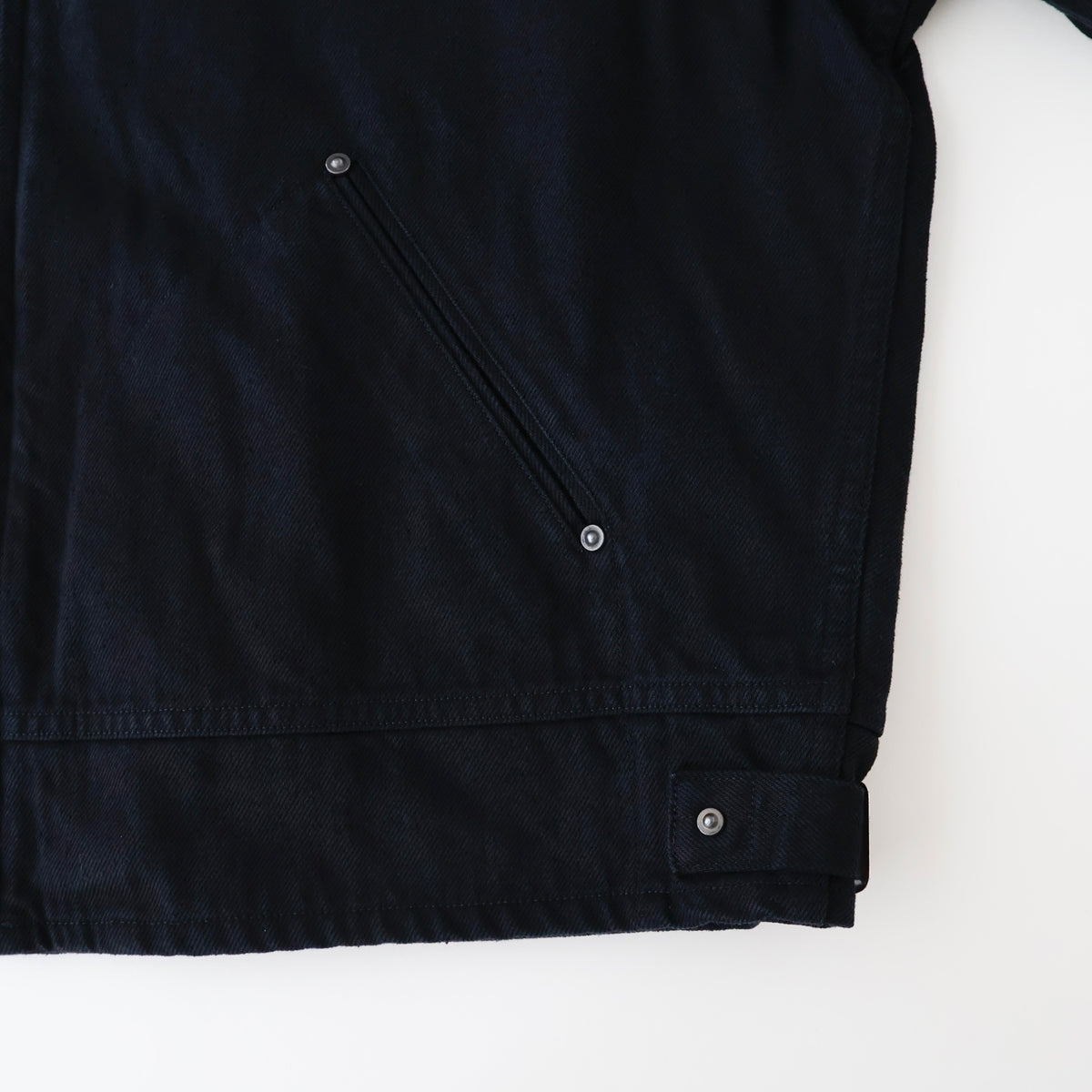Dyed Denim Work Jacket