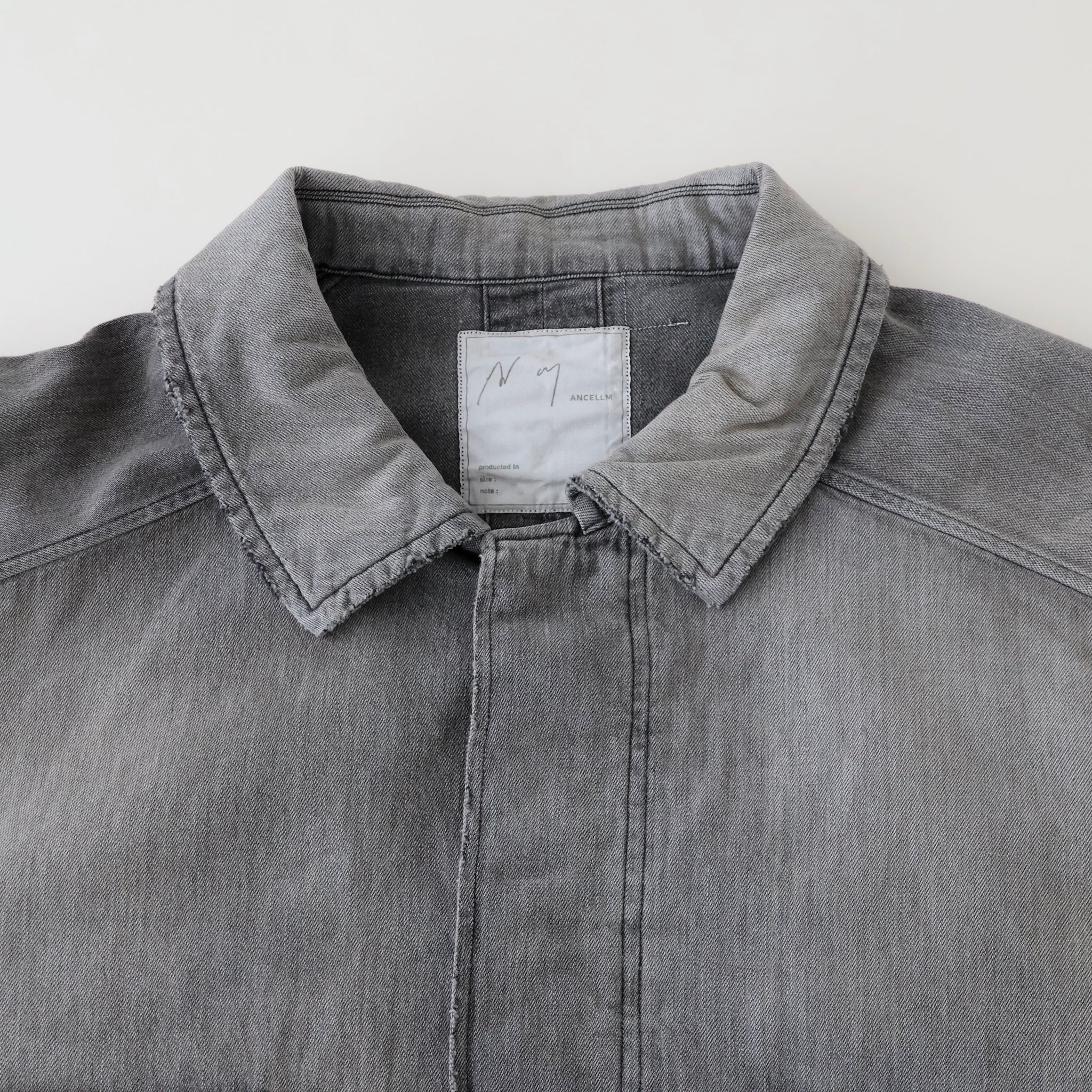 AGING DENIM SHIRT JACKET