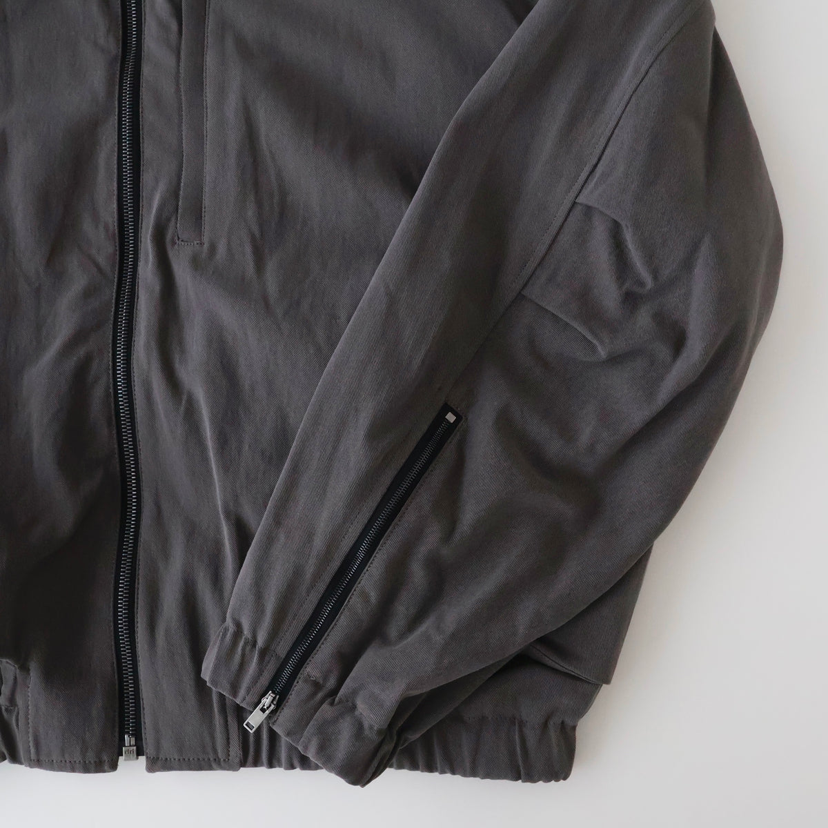 Kira Drape Blouson in Vintage Cotton