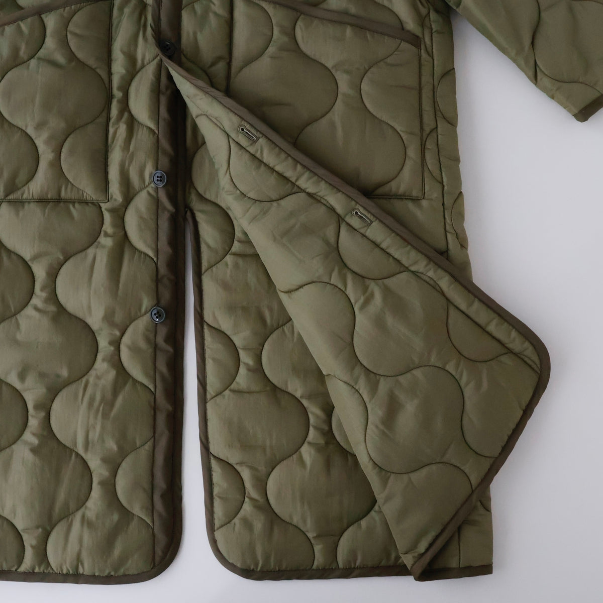 QUILTED LINER COAT