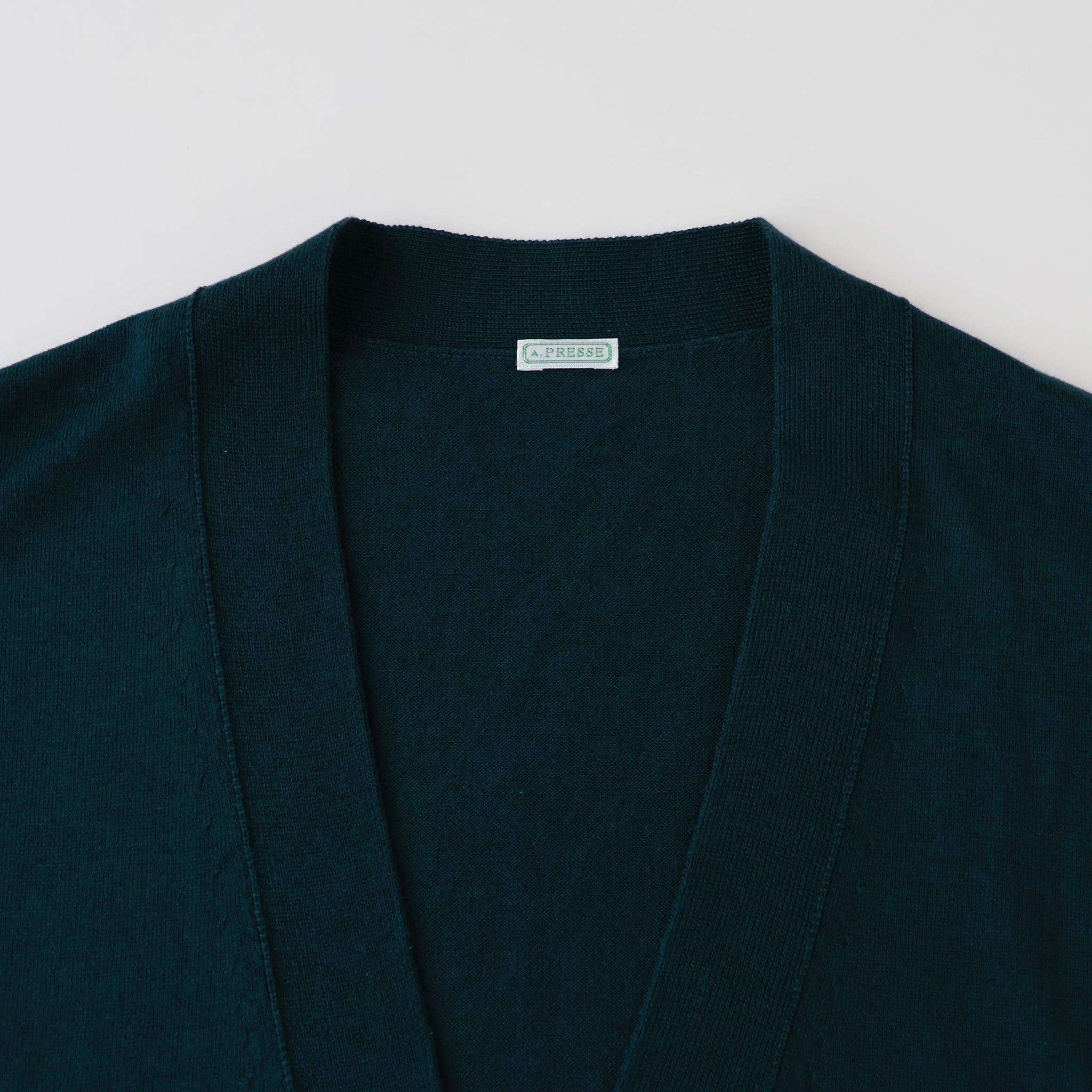 Wool Cotton High Gauge Cardigan