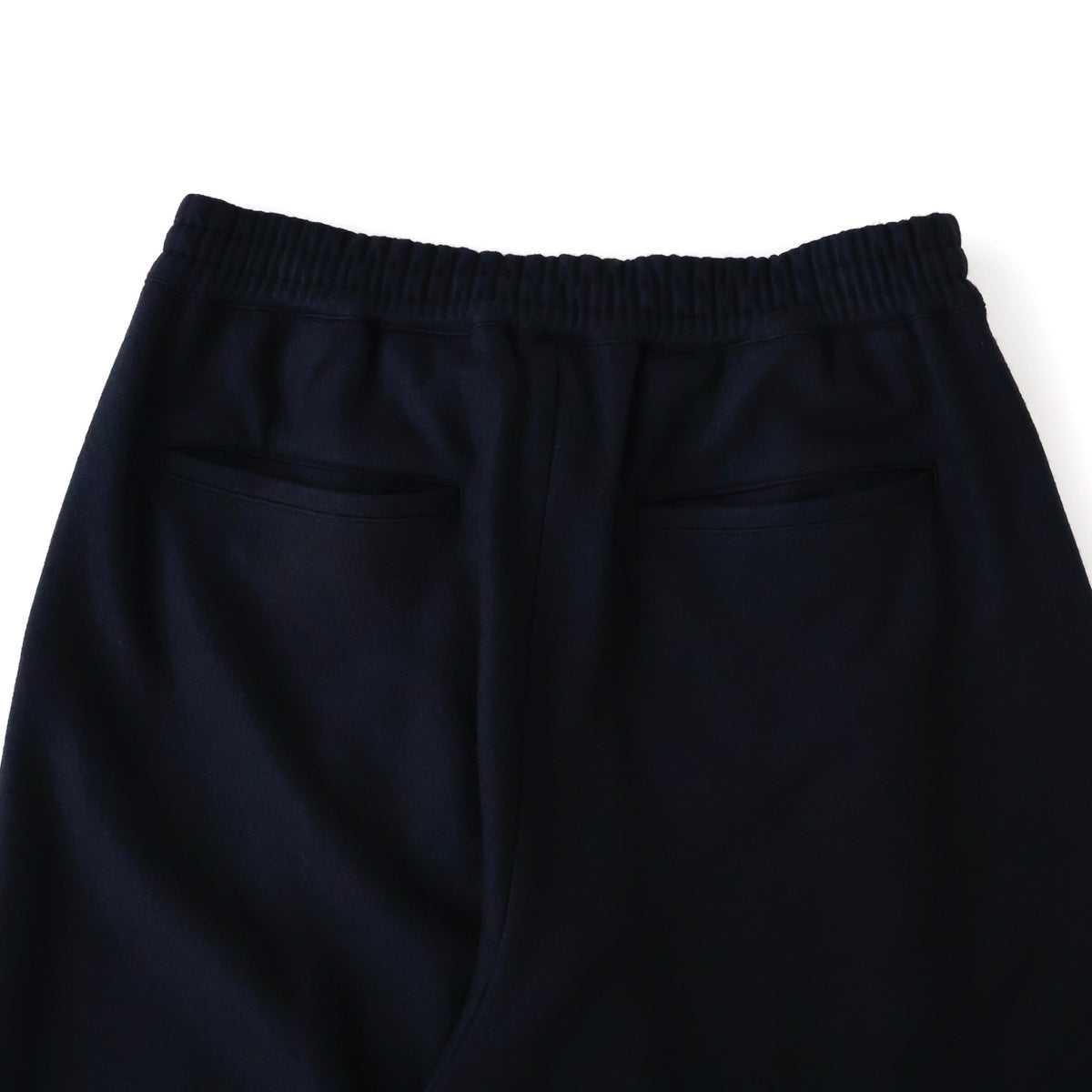 Wool Smooth Flannel Easy Wide Pants