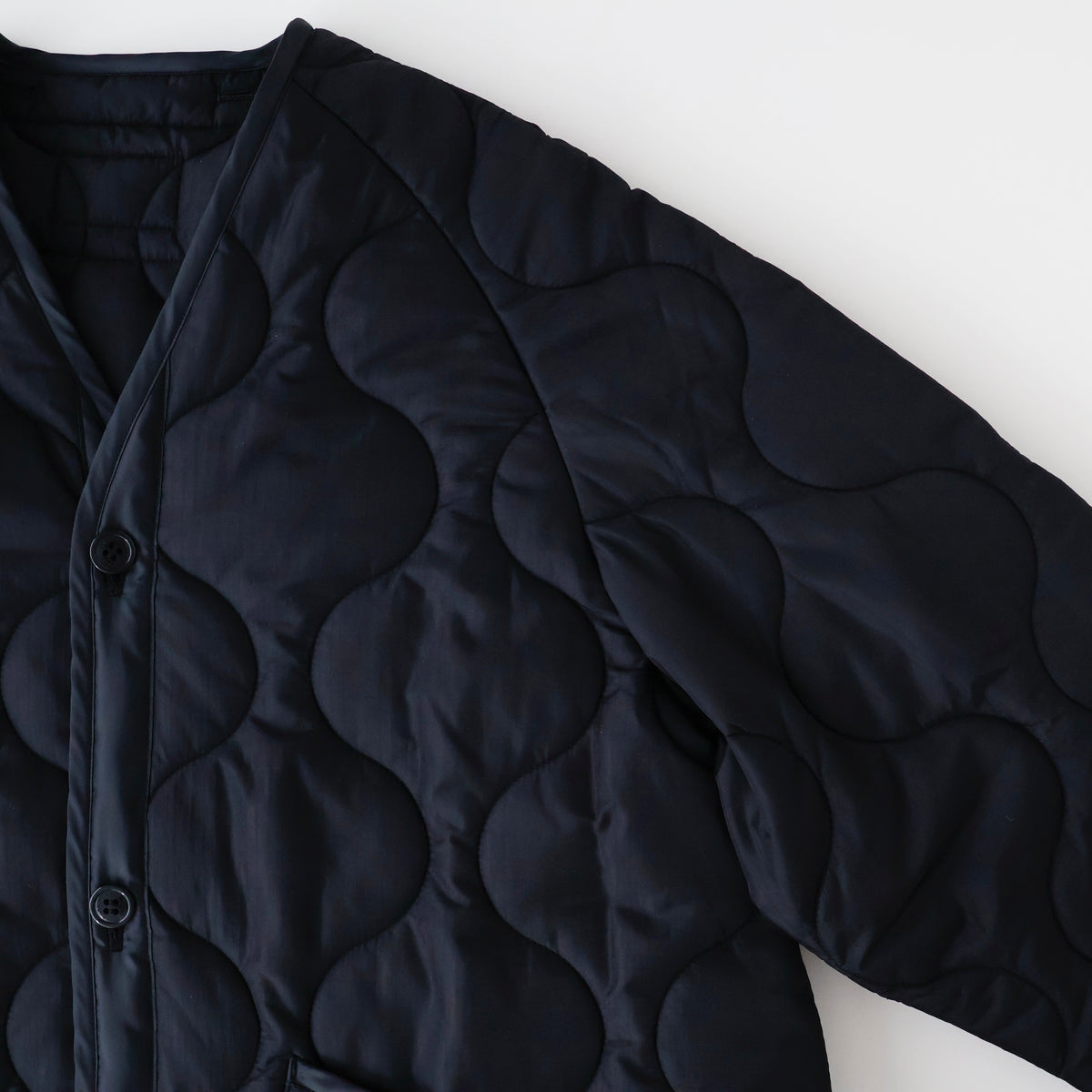 QUILTED LINER COAT