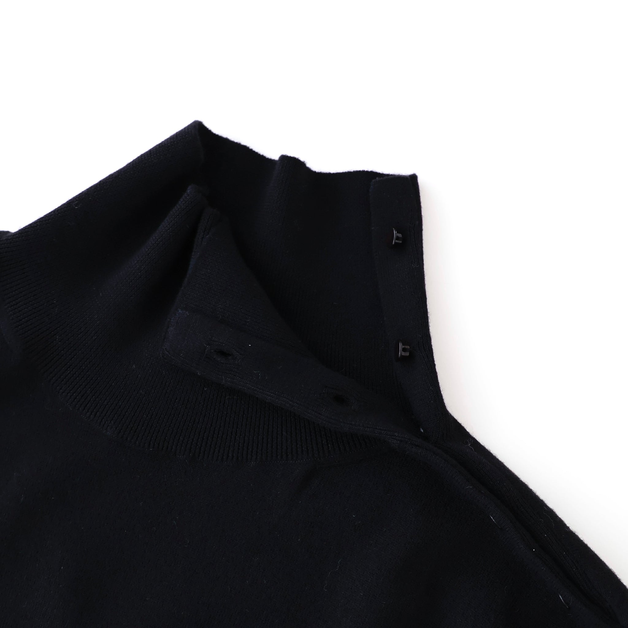 ショルダーボタン ハイネックニット(women's)