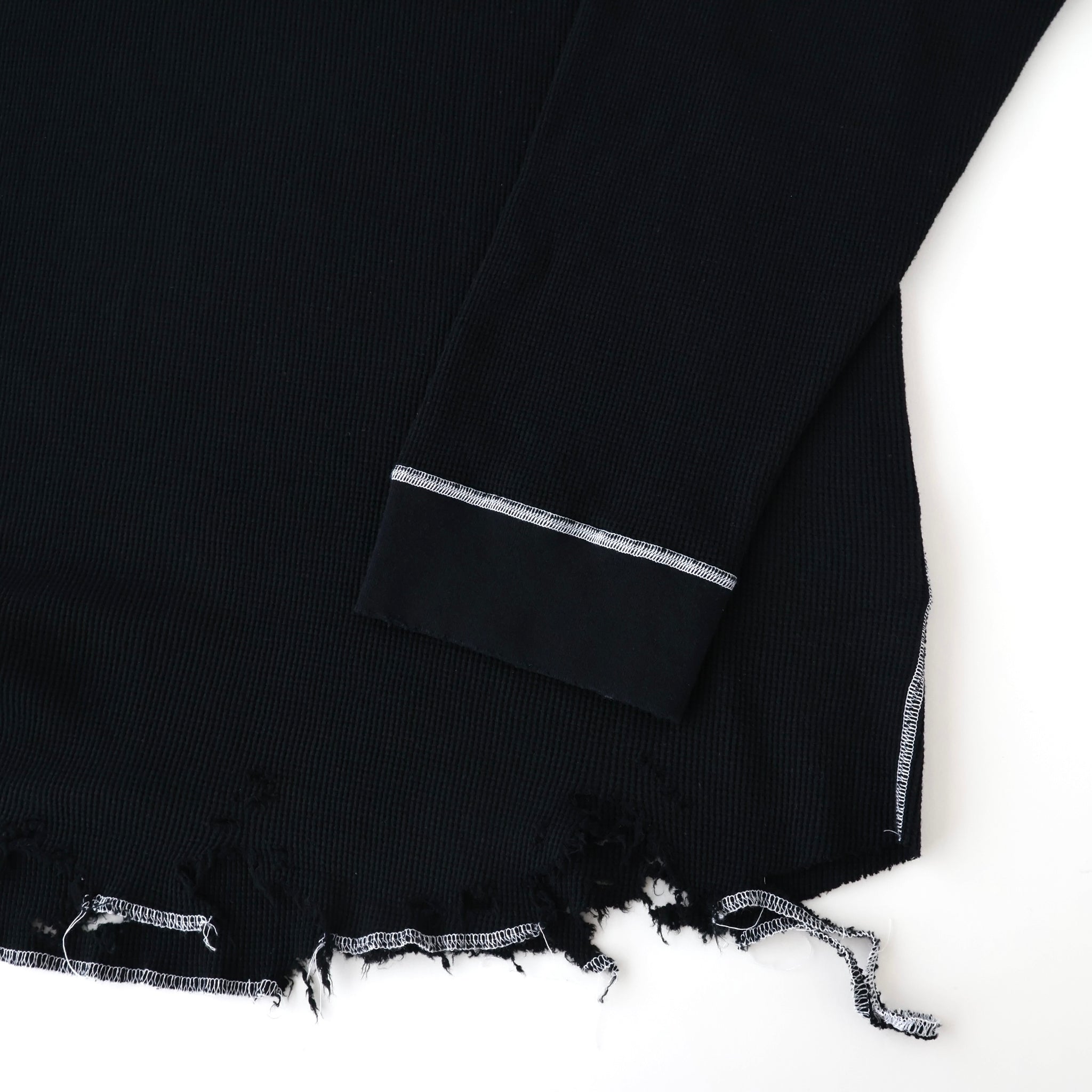 DAMAGE WAFFLE CREW LS T-SHIRT