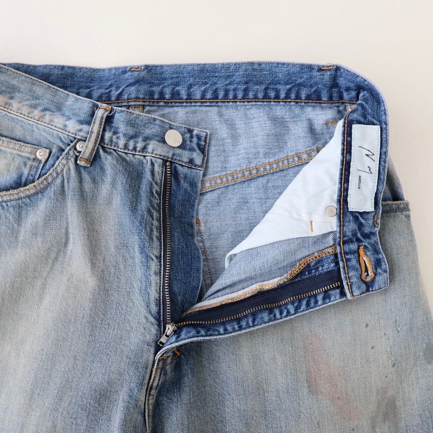 AGING STRAIGHT 5P DENIM PANTS