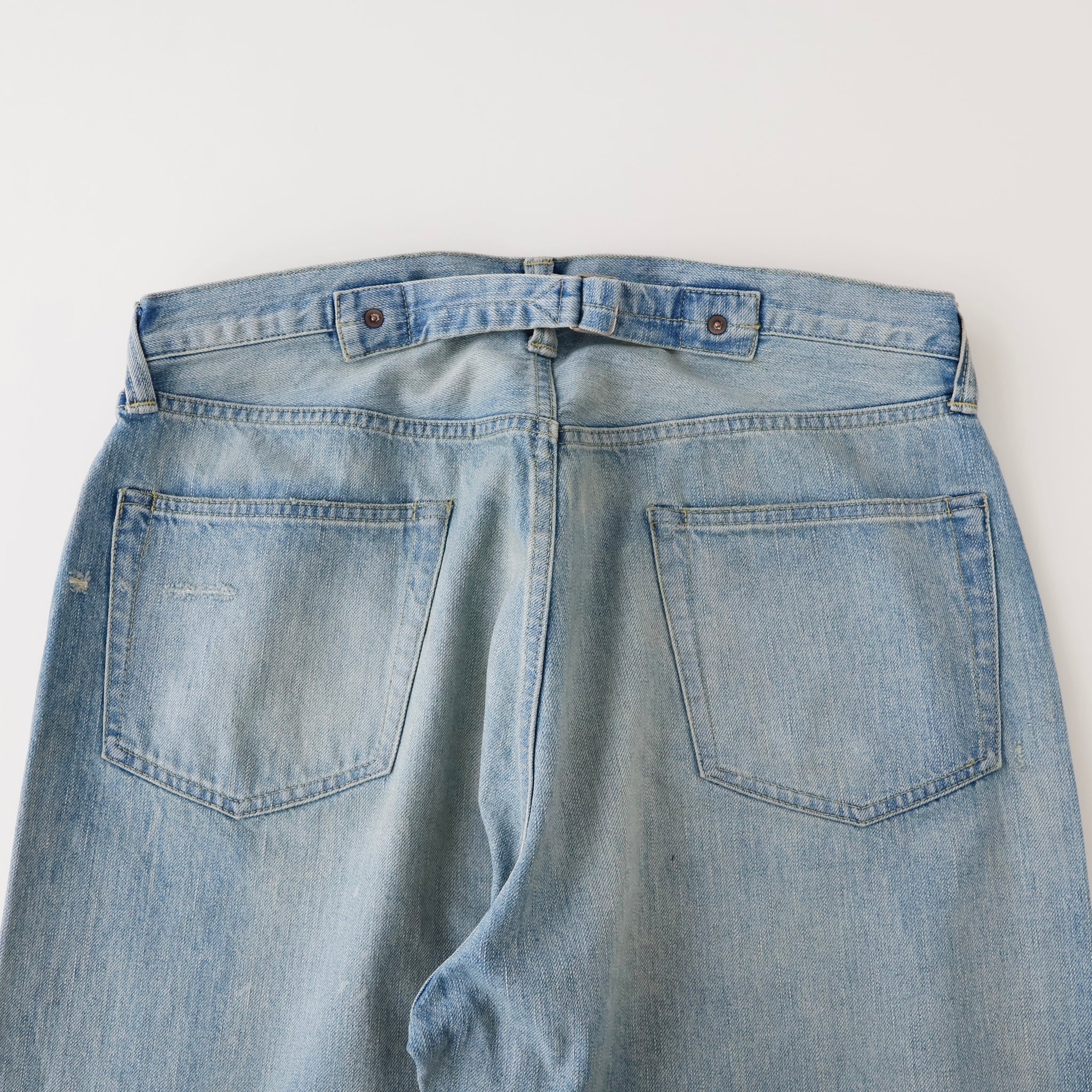 No.37 Washed Wide Denim Pants