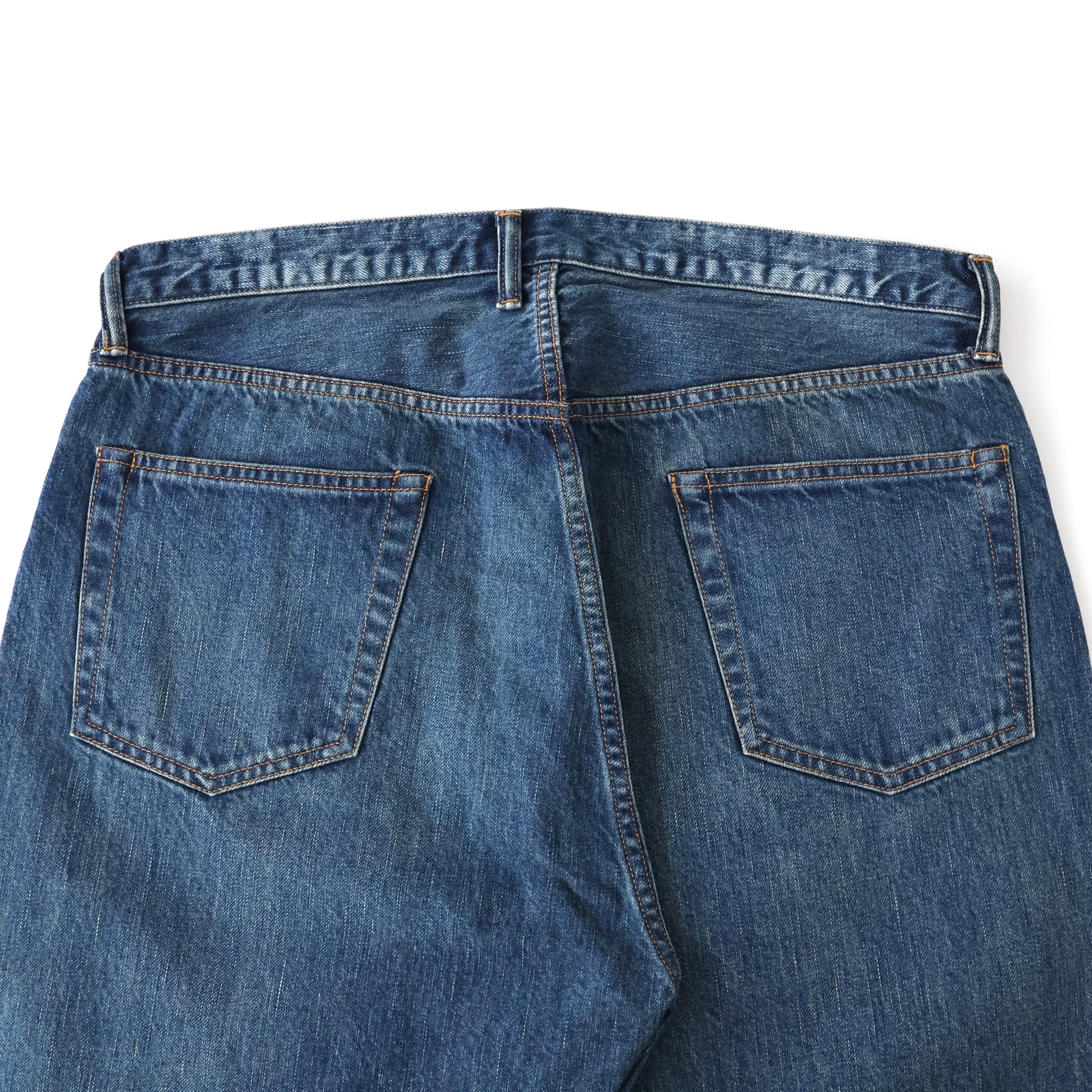 Washed Denim Wide Pants - ref. / Web Store