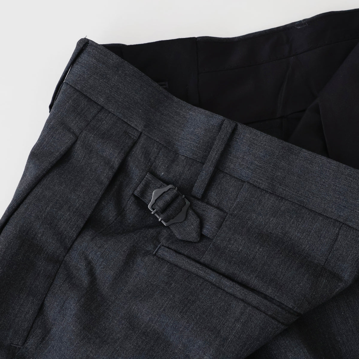 Wool Light Gabardine Shoecut Slacks