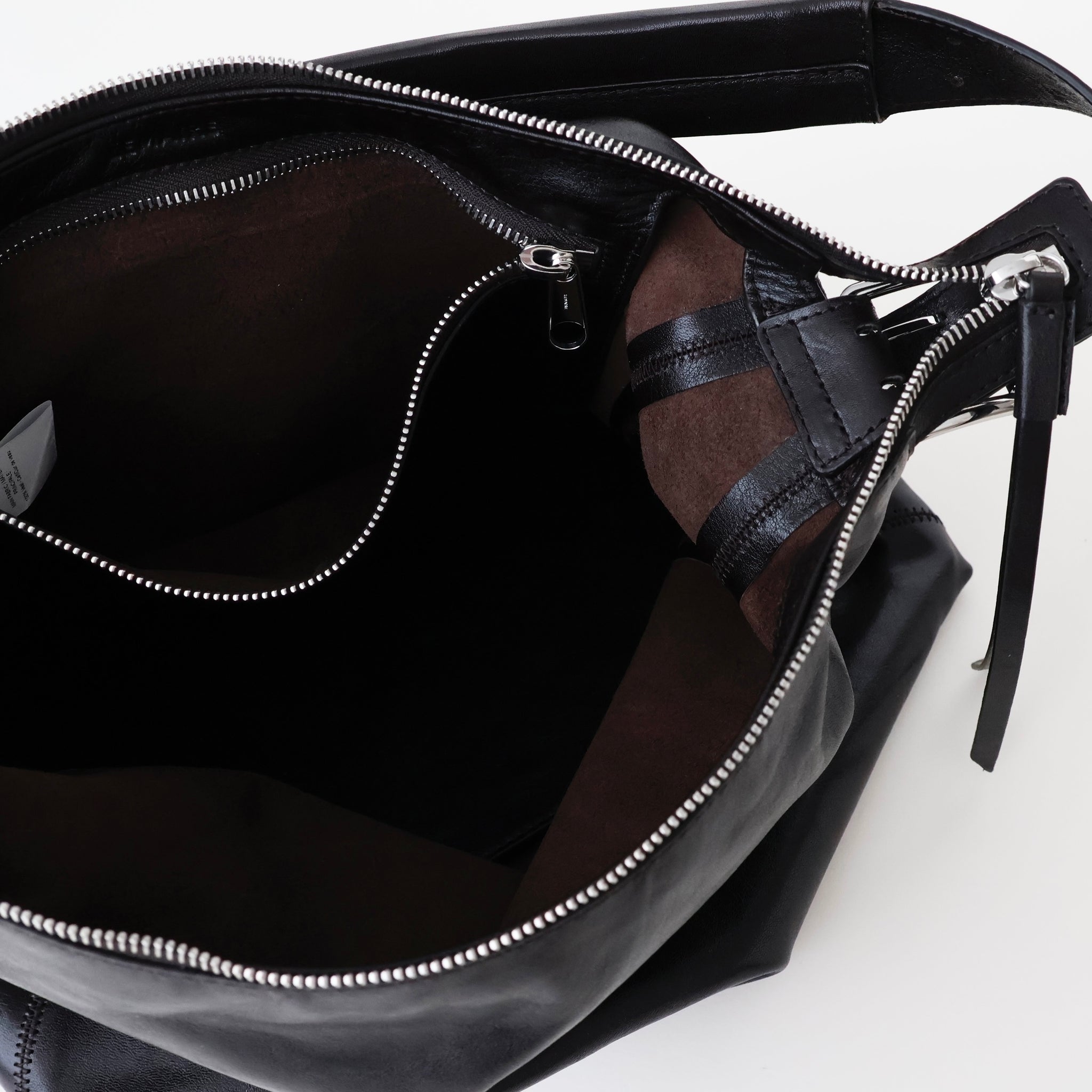 SMALL BELTED HOBO BAG