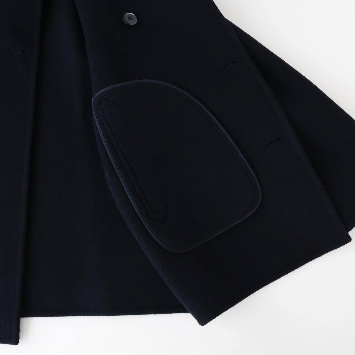 DOUBLE-FACED PEA COAT