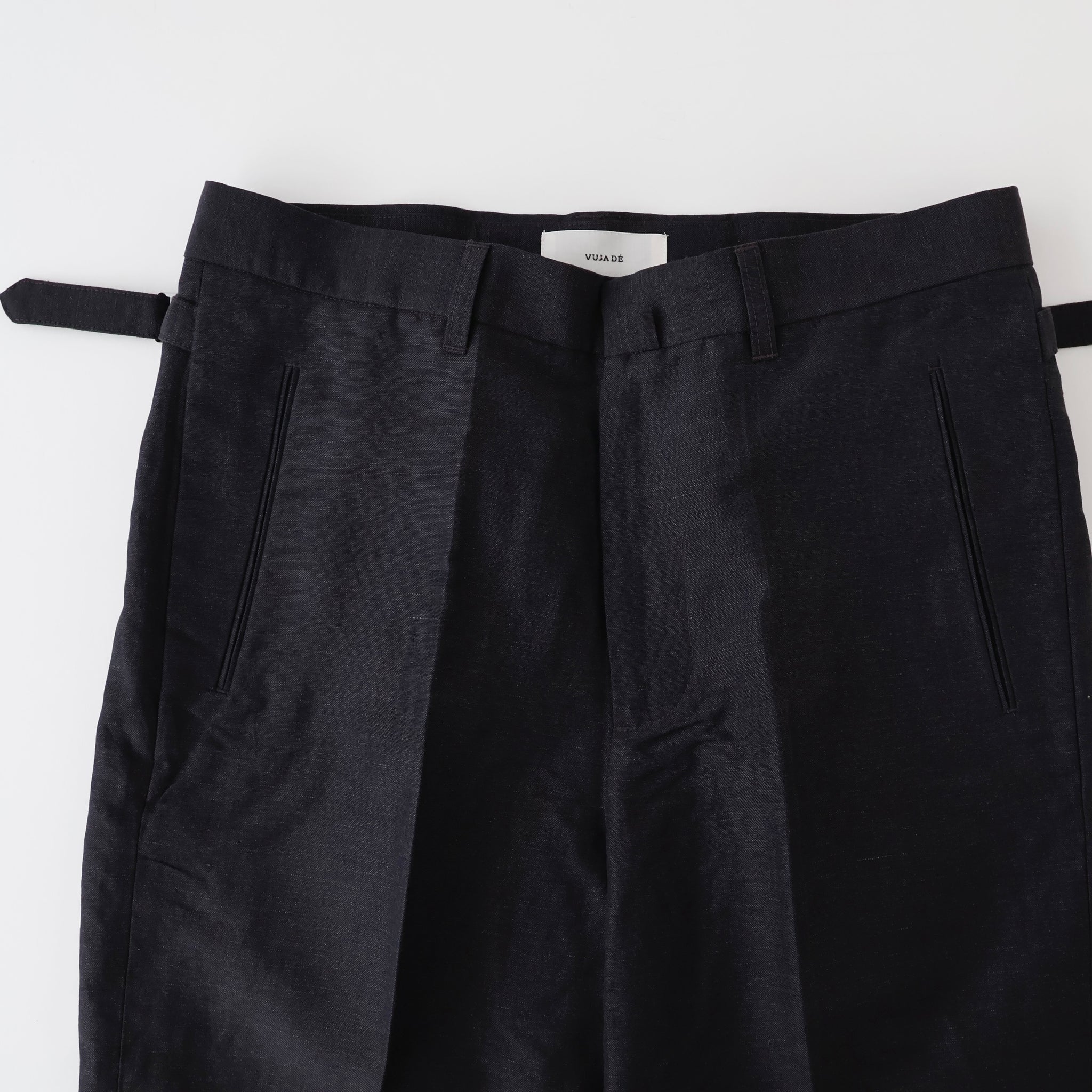 Dylan Flared Trousers in Linen & Wool - ref. / Web Store