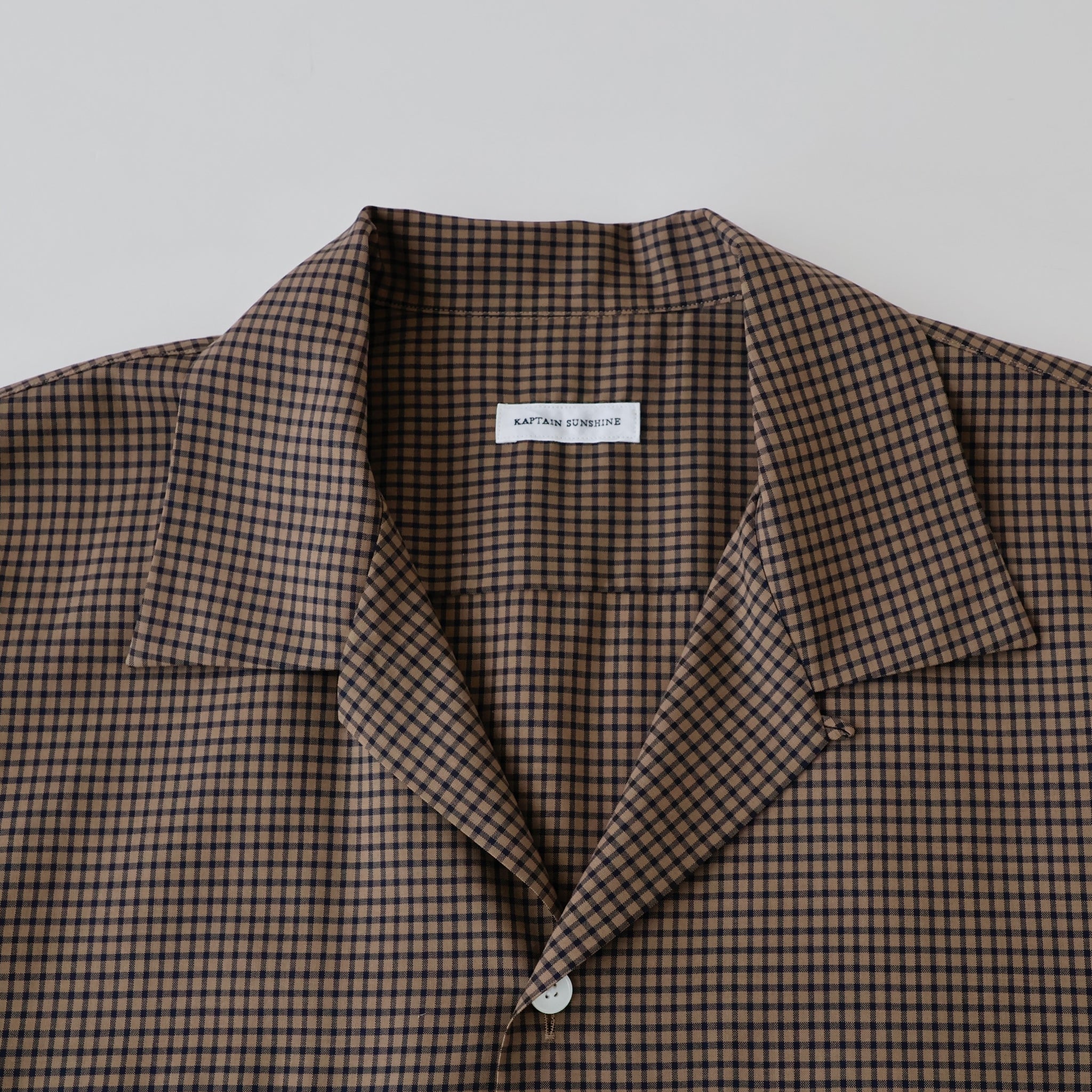 Summer Wool Open Collar SS Shirt