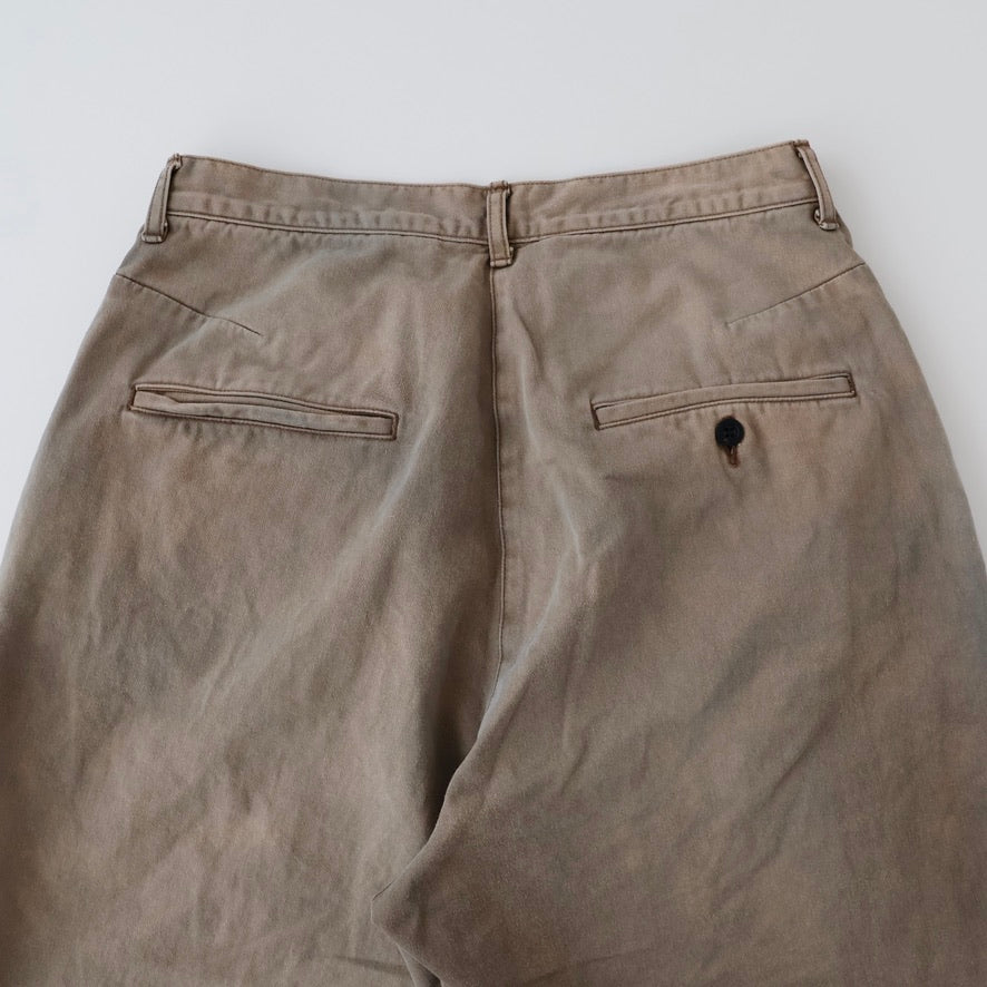 CHINO WIDE SLACKS