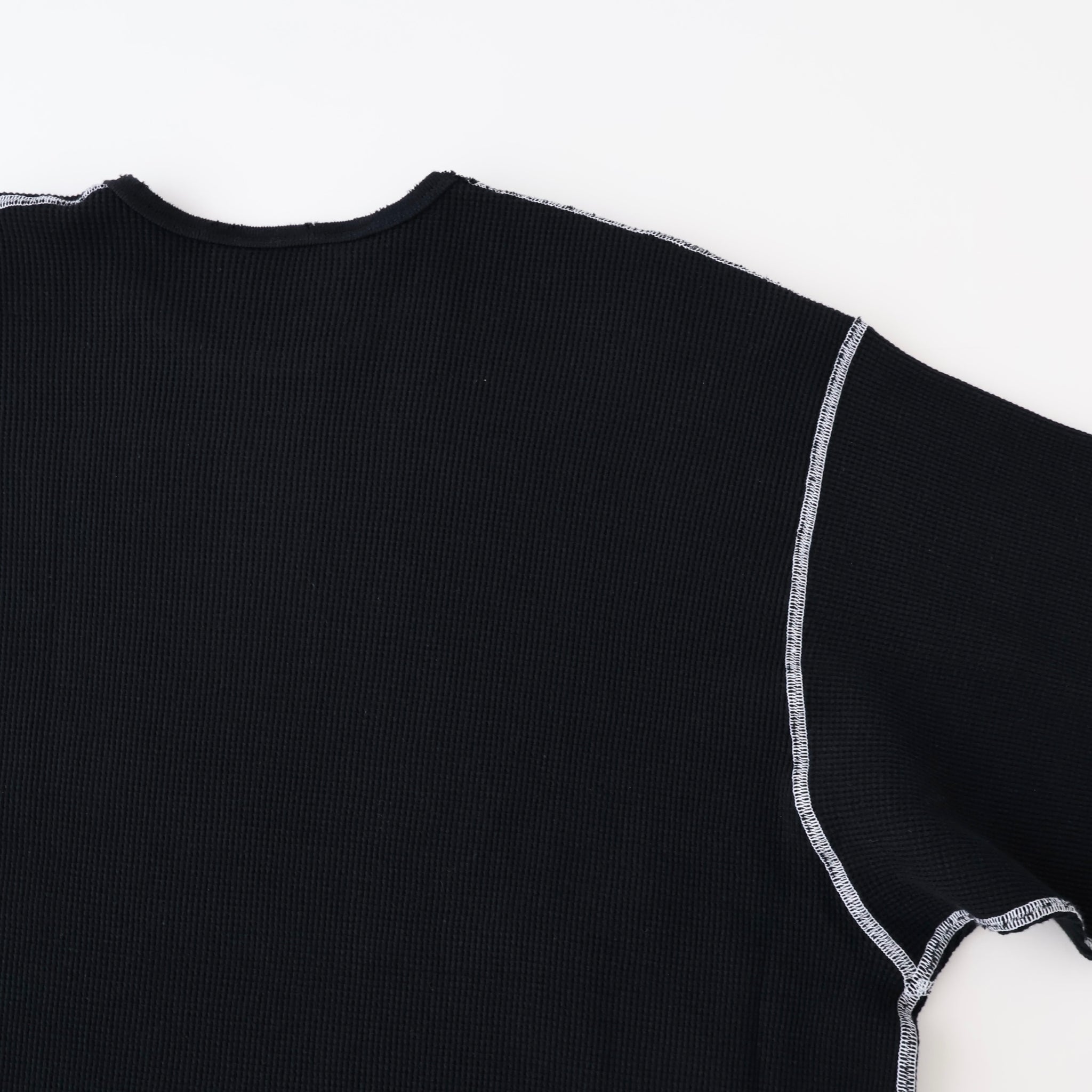 DAMAGE WAFFLE CREW LS T-SHIRT