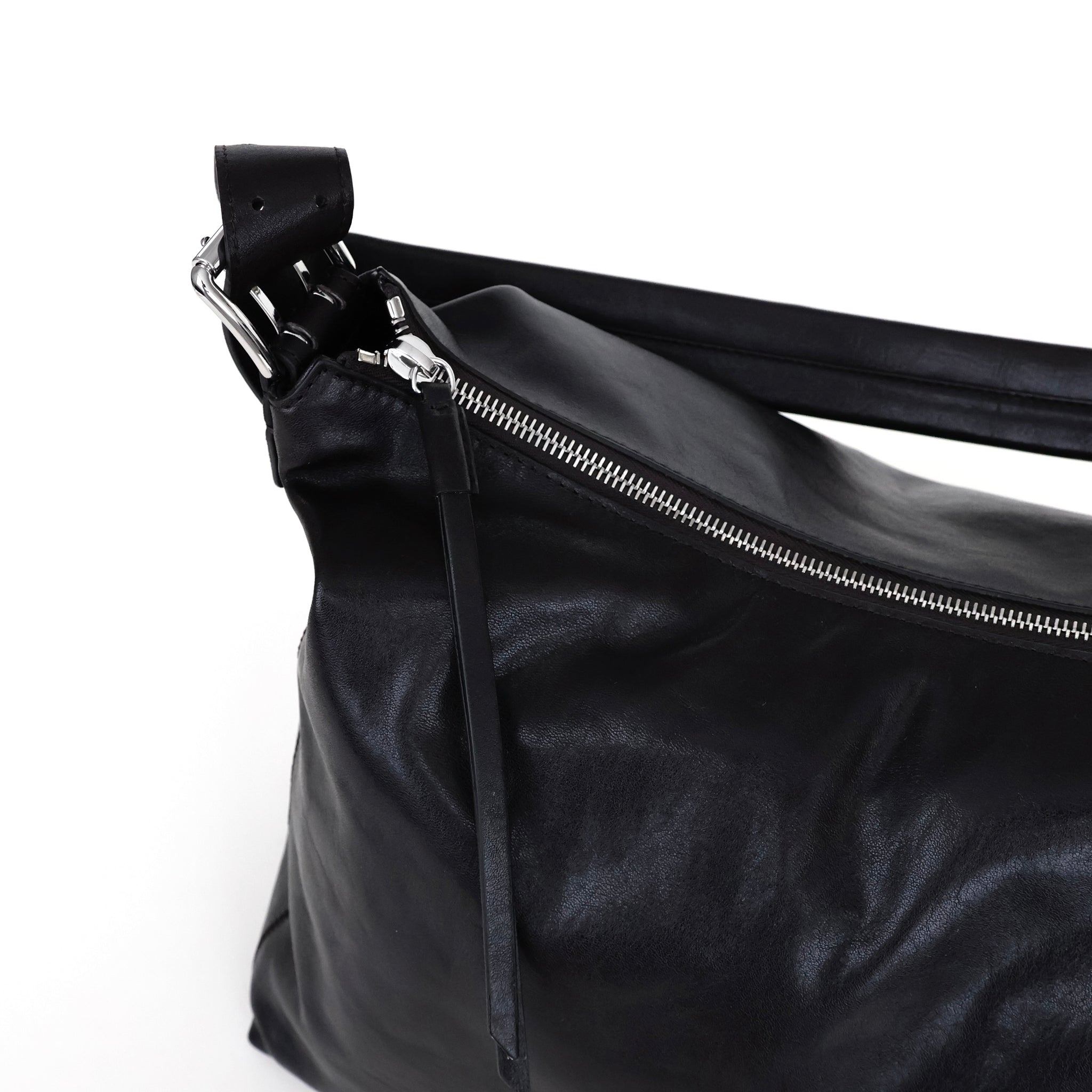 SMALL BELTED HOBO BAG