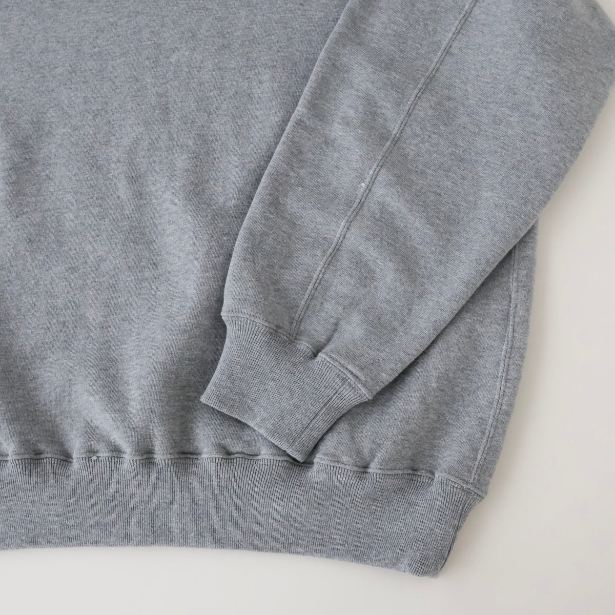 LOOPWHEEL COTTON SWEAT LS