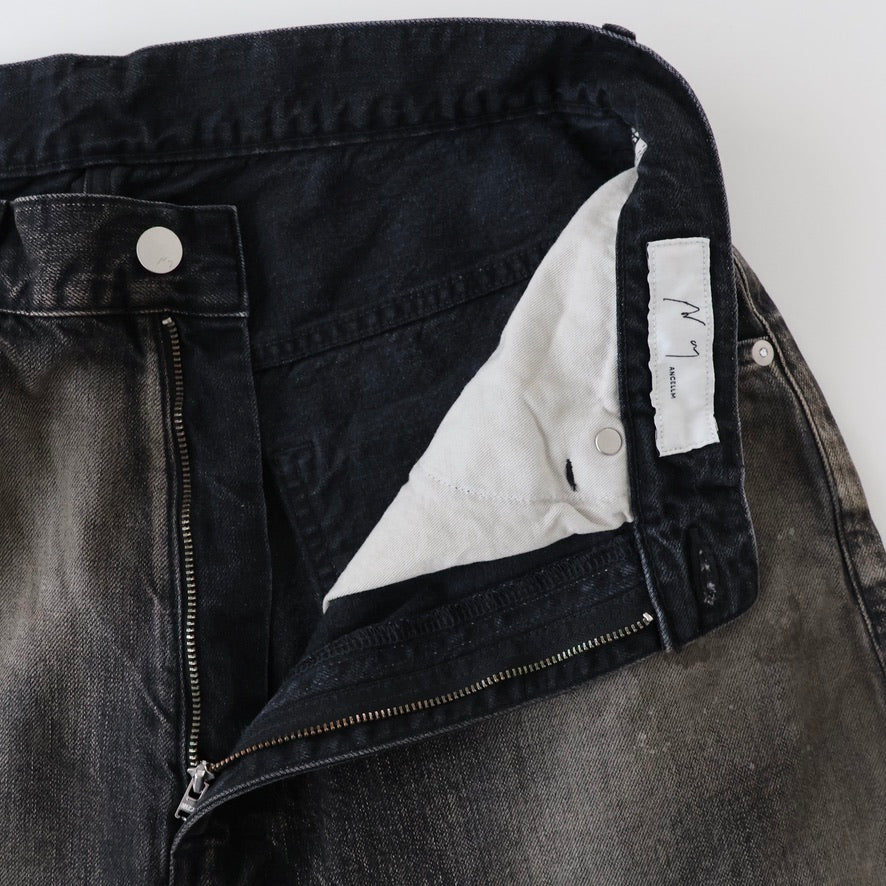 AGING WIDE 5P DENIM PANTS