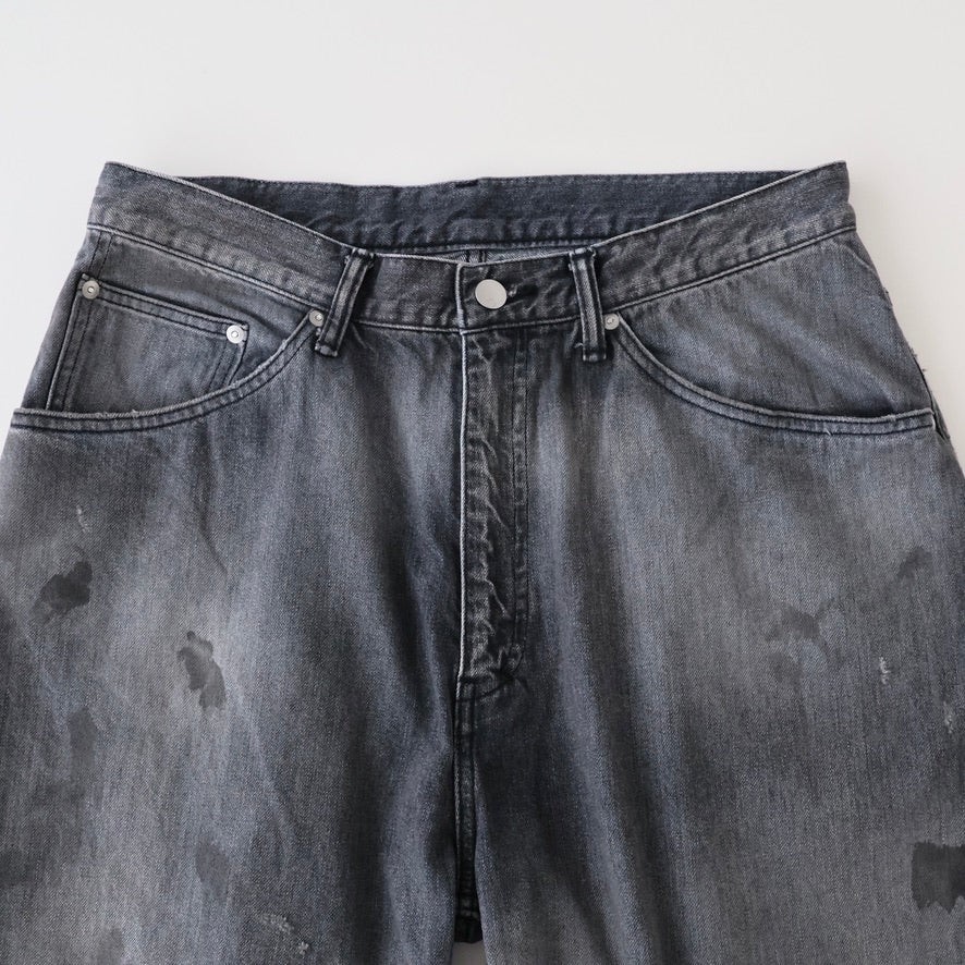 AGING STRAIGHT 5P DENIM PANTS