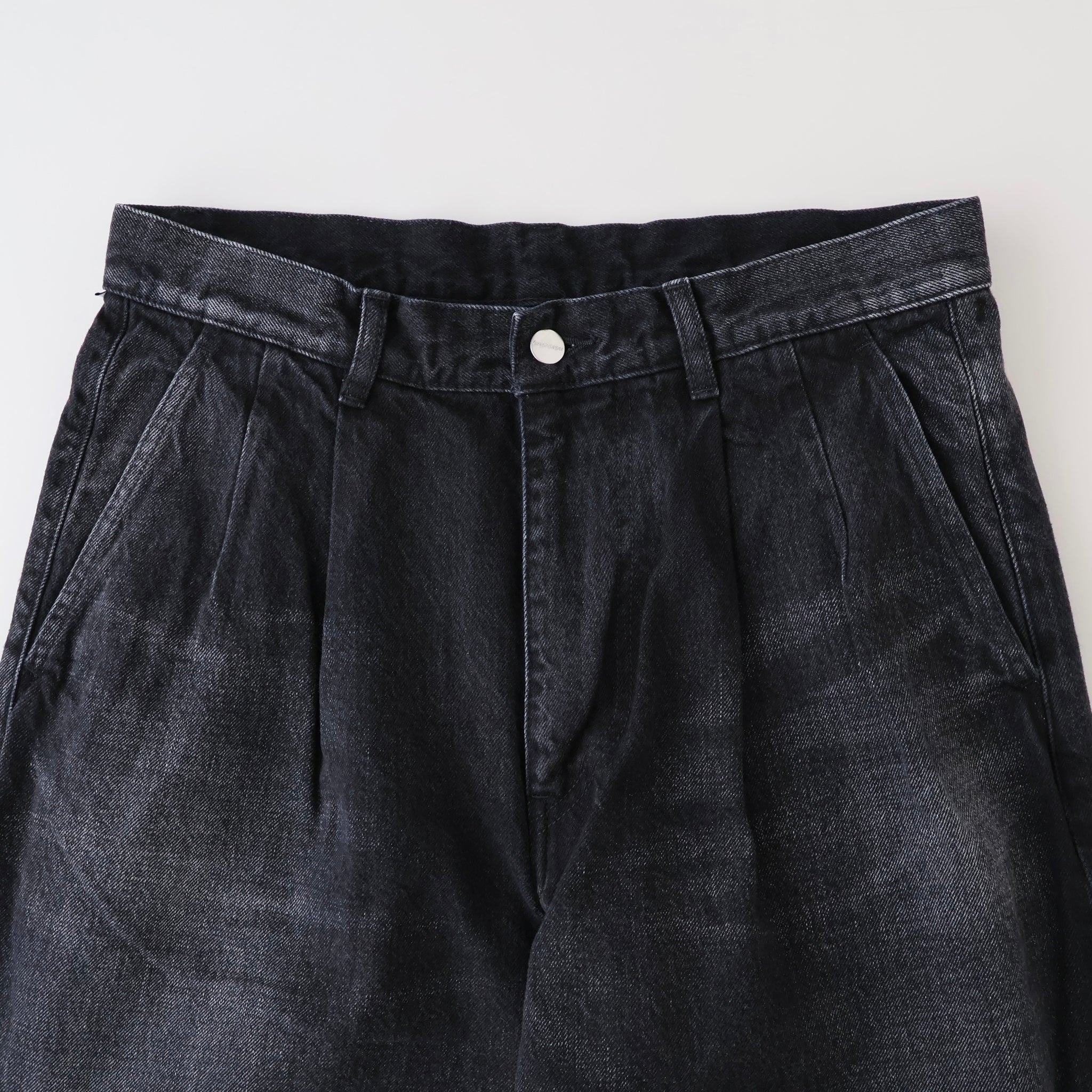 Selvage Denim Two Tuck Pants