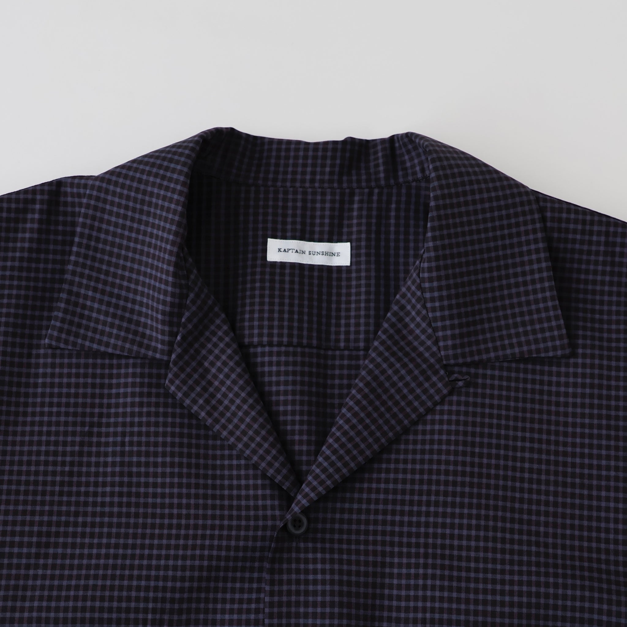 Summer Wool Open Collar SS Shirt