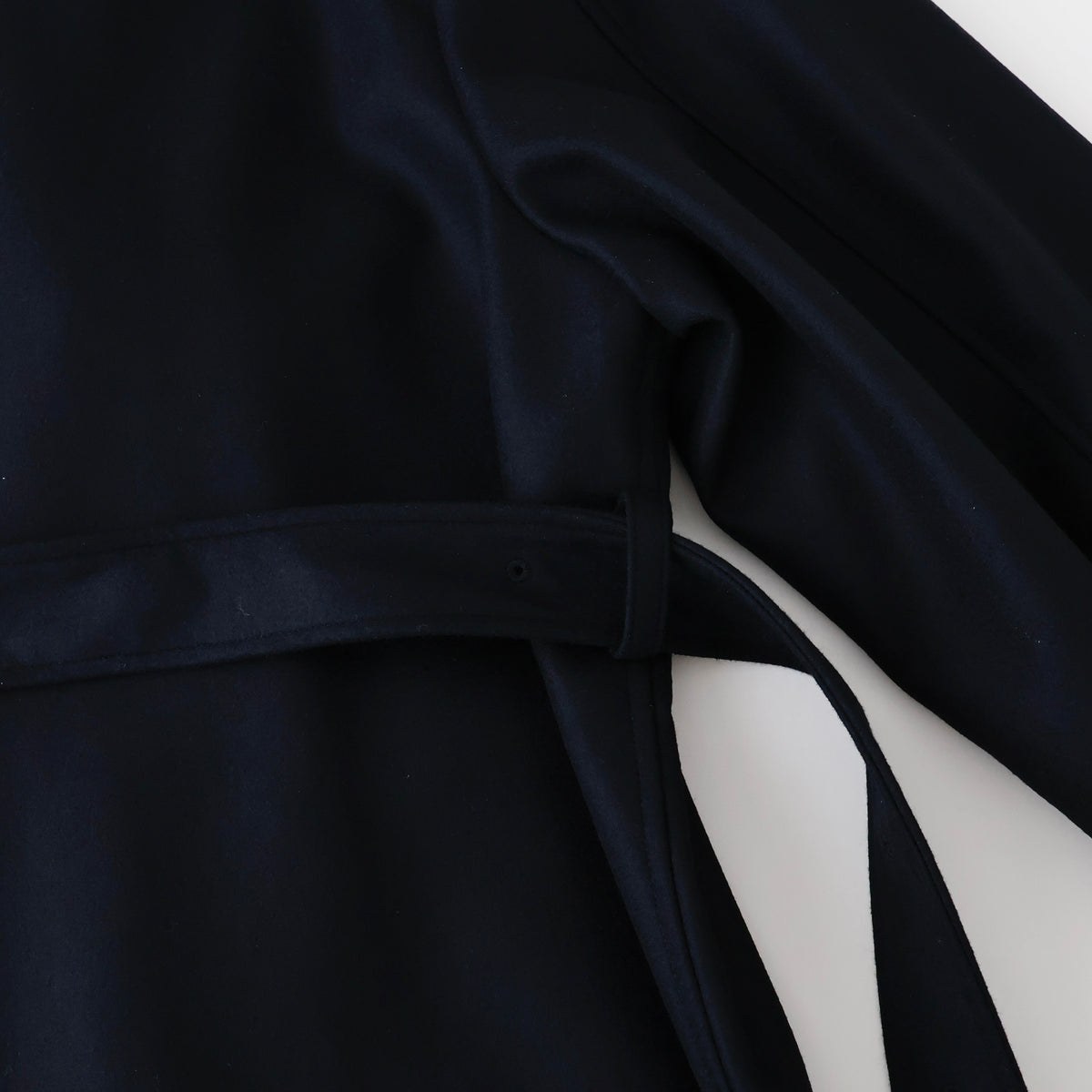 WOOL MELTON OVERSIZED INVESTIGATED COAT