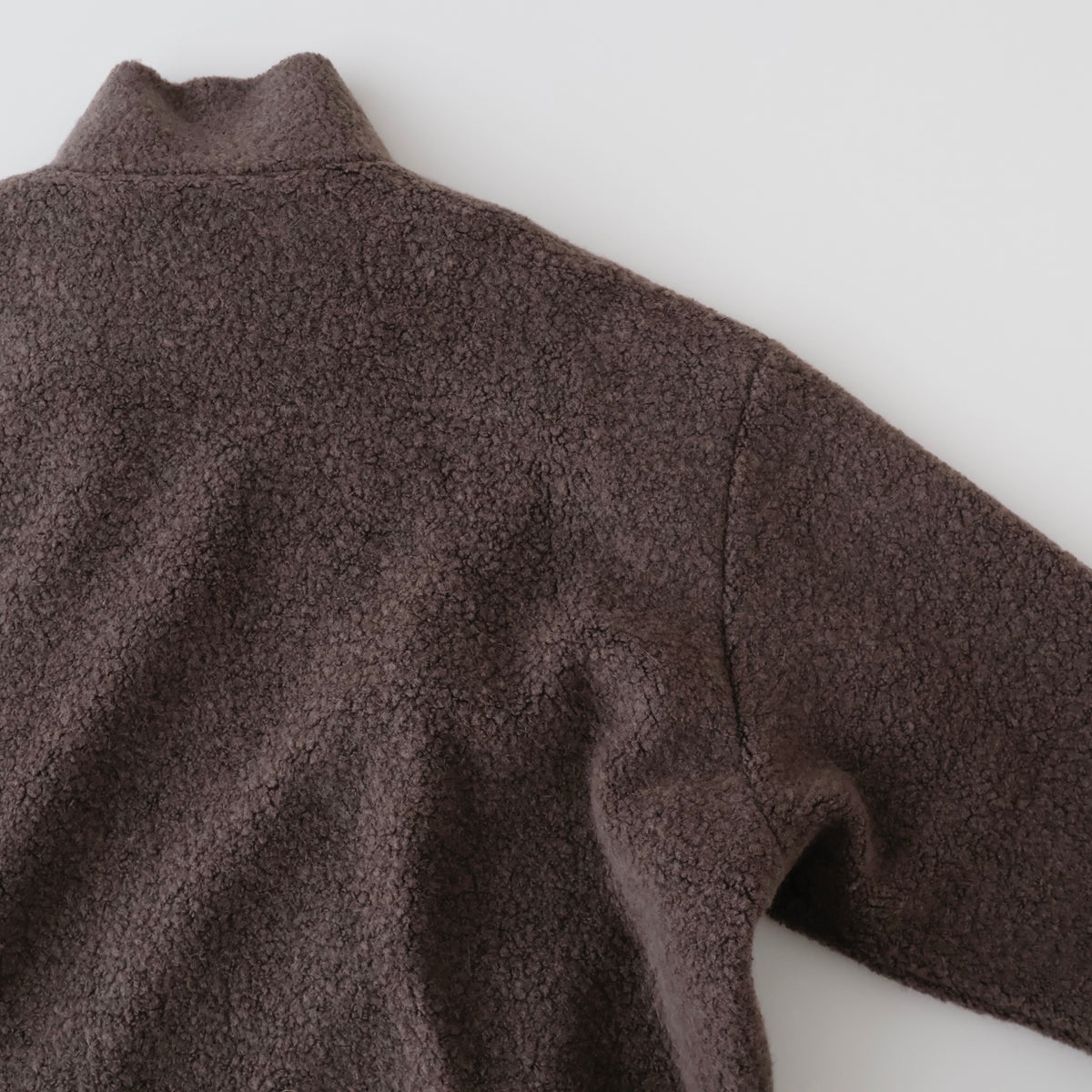 Boa Fleece Jacket in Angora/Virgin Wool