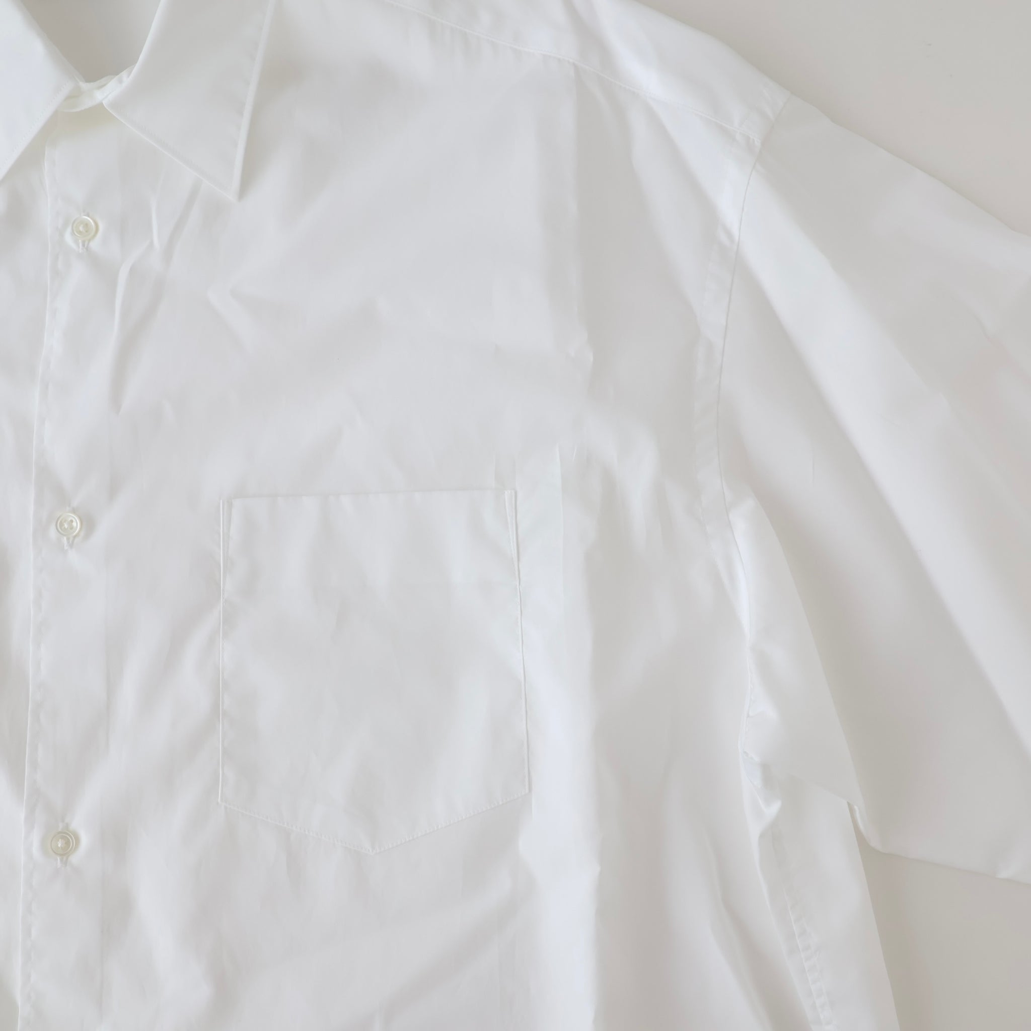 Broad L/S Oversized Regular Collar Shirt - ref. / Web Store