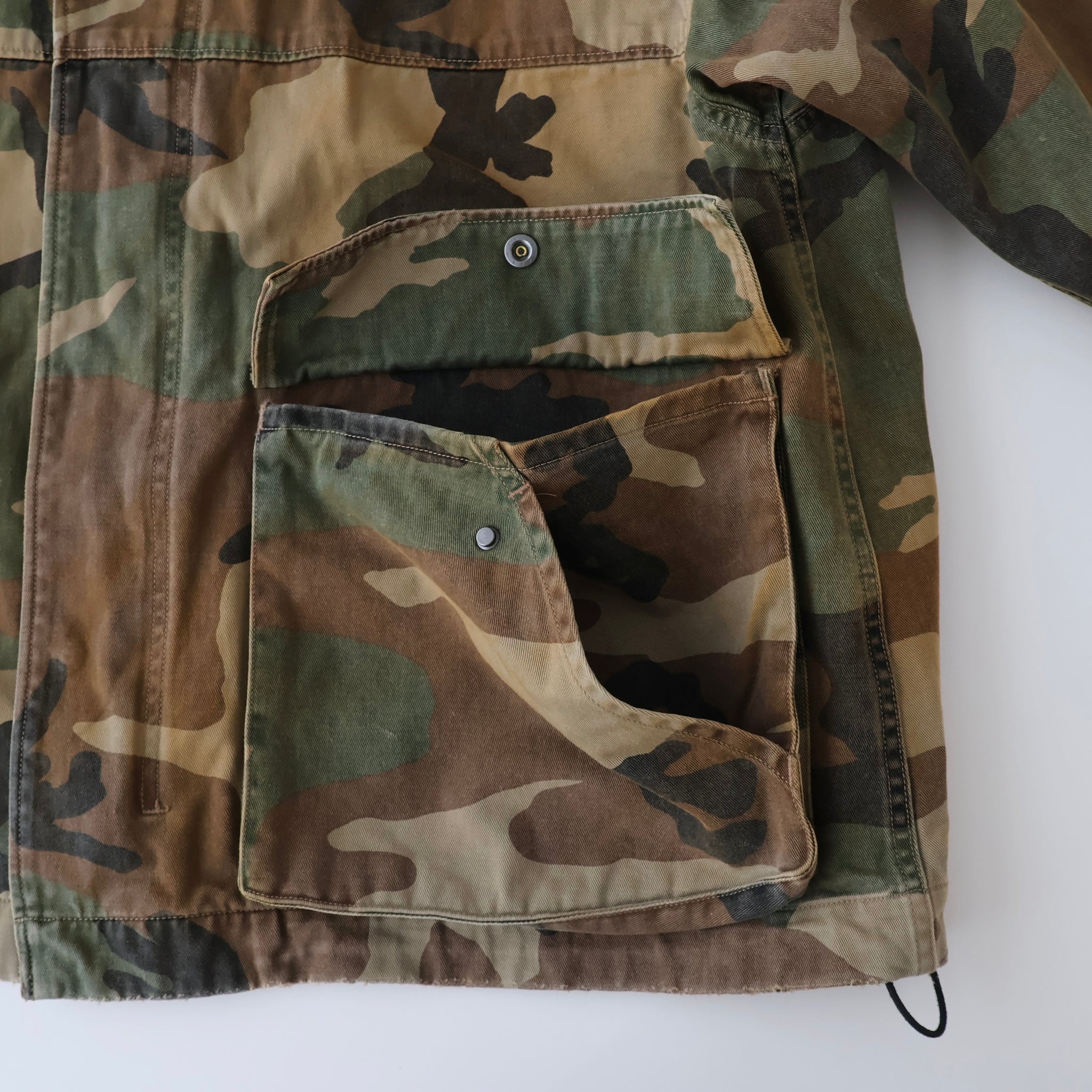 CAMO ZIPUP HOODIE