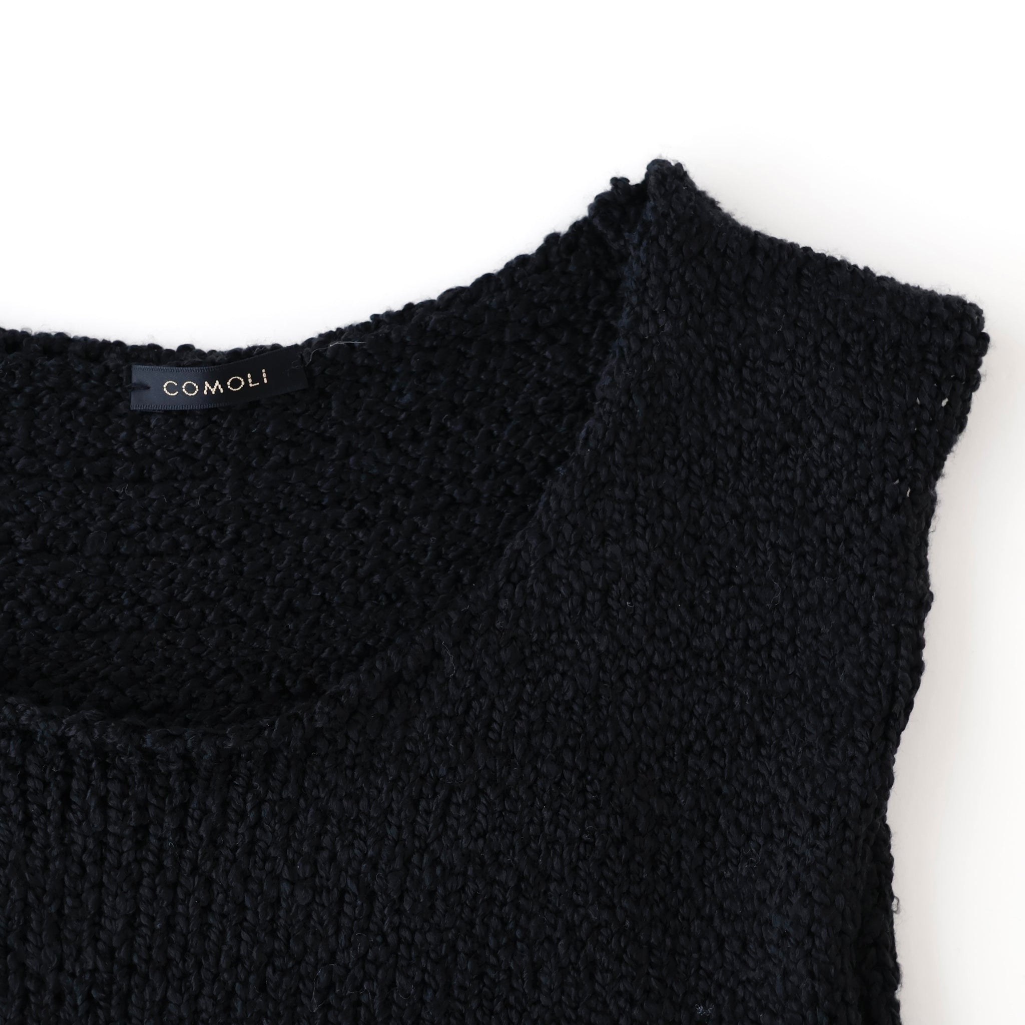 シルク ノースリーブニットトップ(women's)