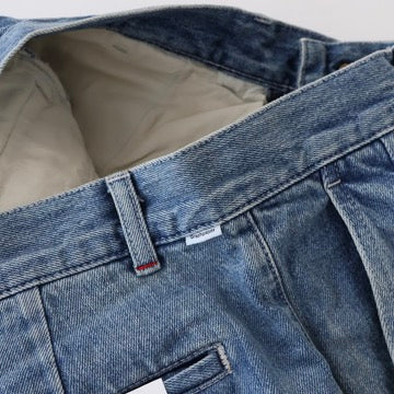 Selvage Denim Two Tuck Pants