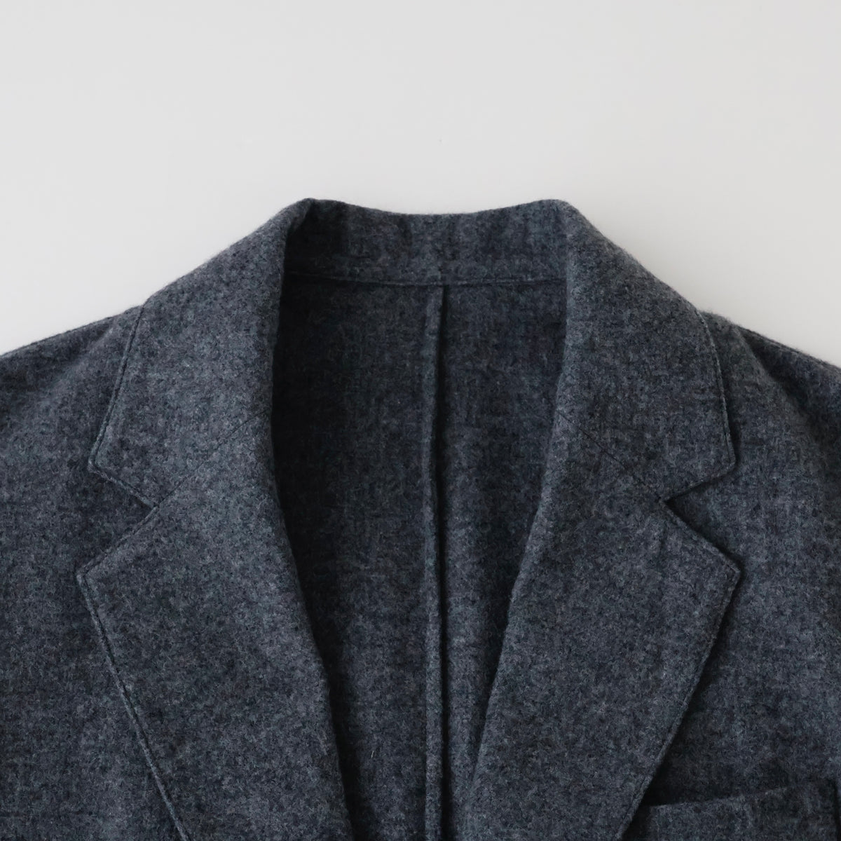 W/CA FLEECE EASY SINGLE BREASTED JACKET