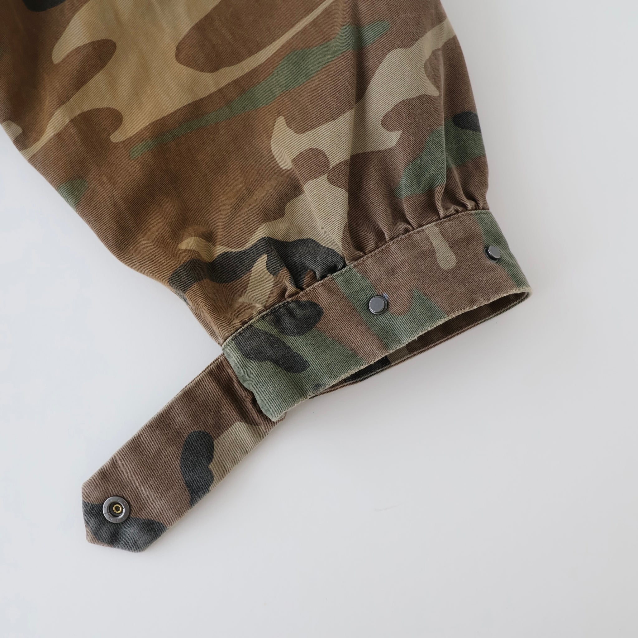 CAMO ZIPUP HOODIE