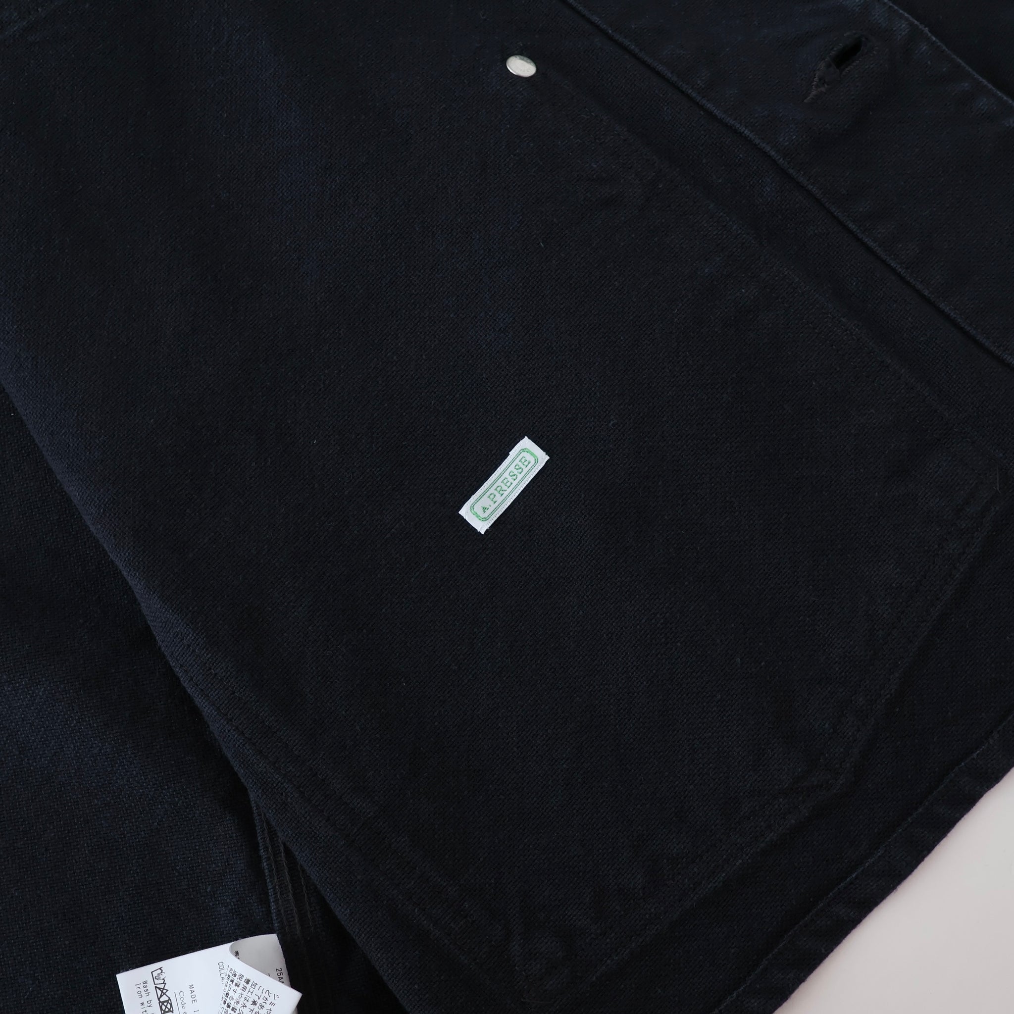Vintage Silk Hemp Coverall Jacket