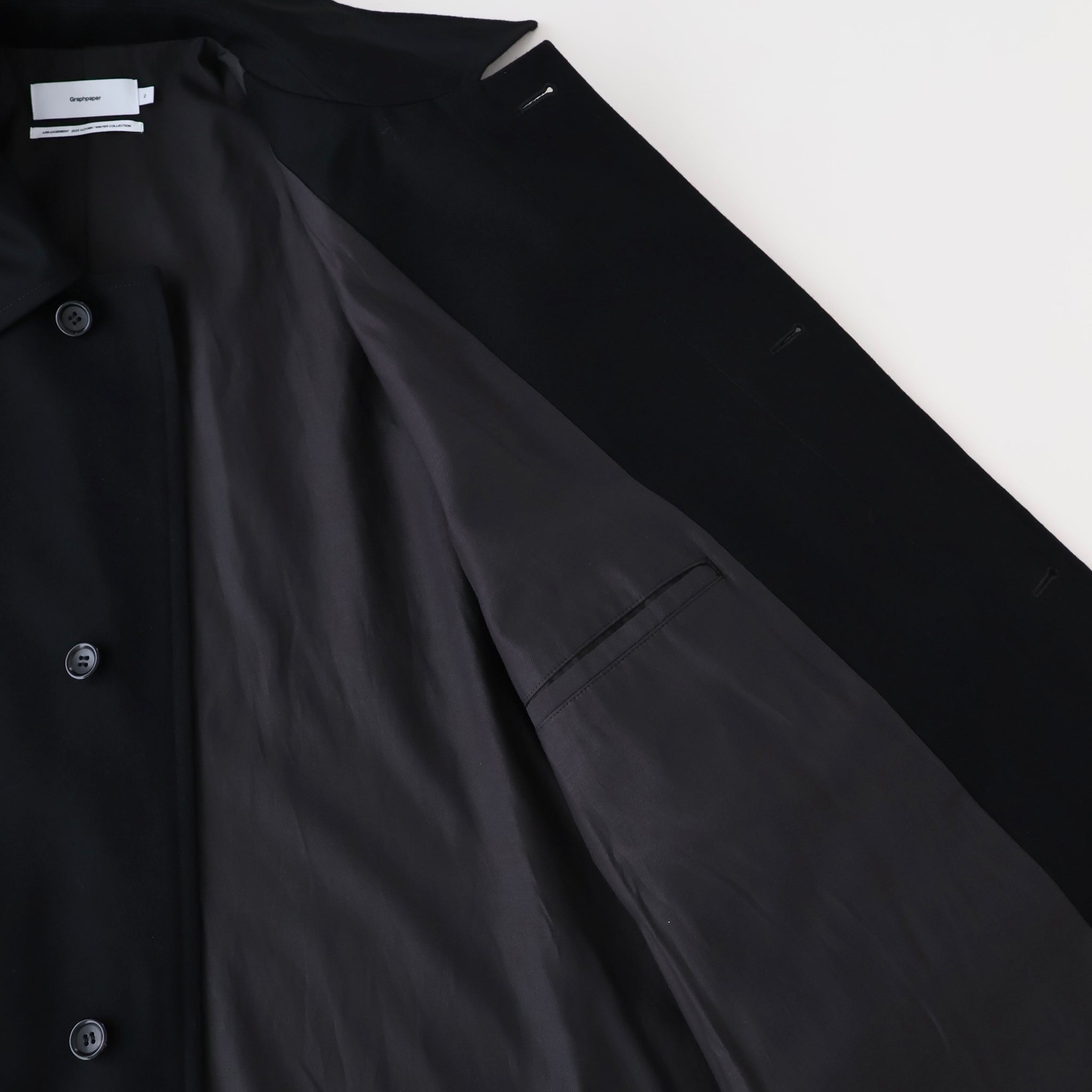 Scale Off Flannel Car Coat - ref. / Web Store